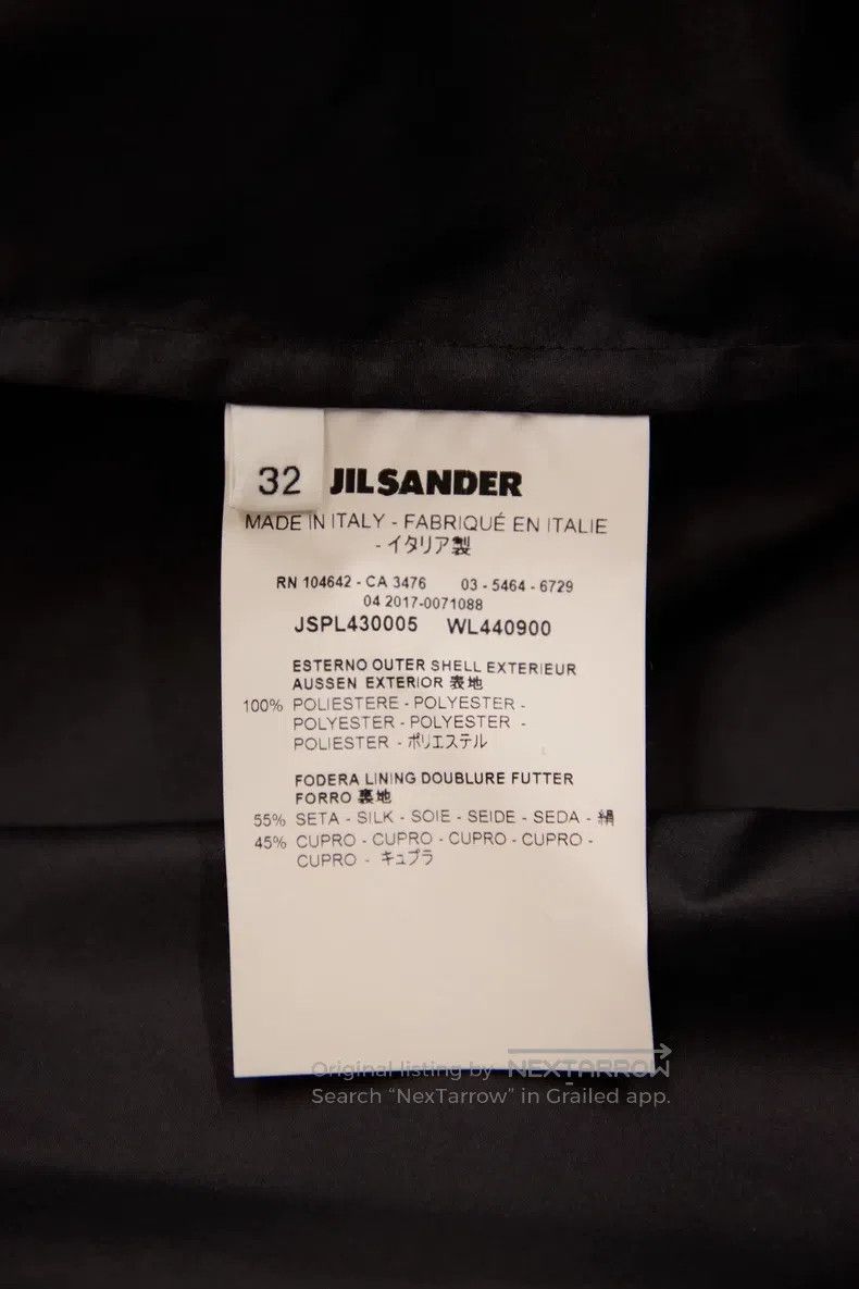 Jil Sander Jil Sander size 32 Long black trench coat Size M / US 6-8 / IT 42-44 - 5 Thumbnail
