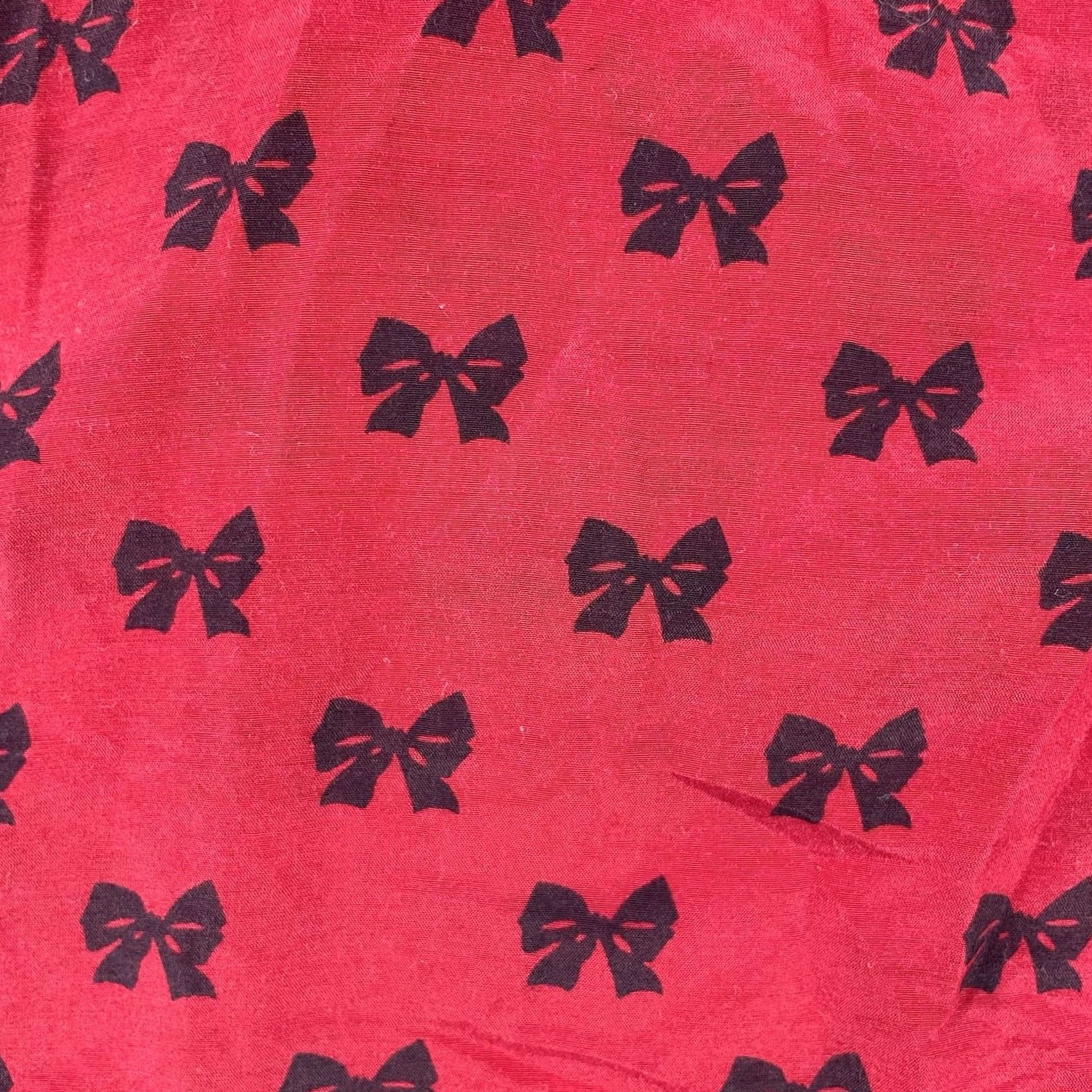 J.Crew VINTAGE J. Crew Women’s Small Red Long Sleeve Button Shirt Lightweight Bow Tie Pattern Size S / US 4 / IT 40 - 6 Thumbnail