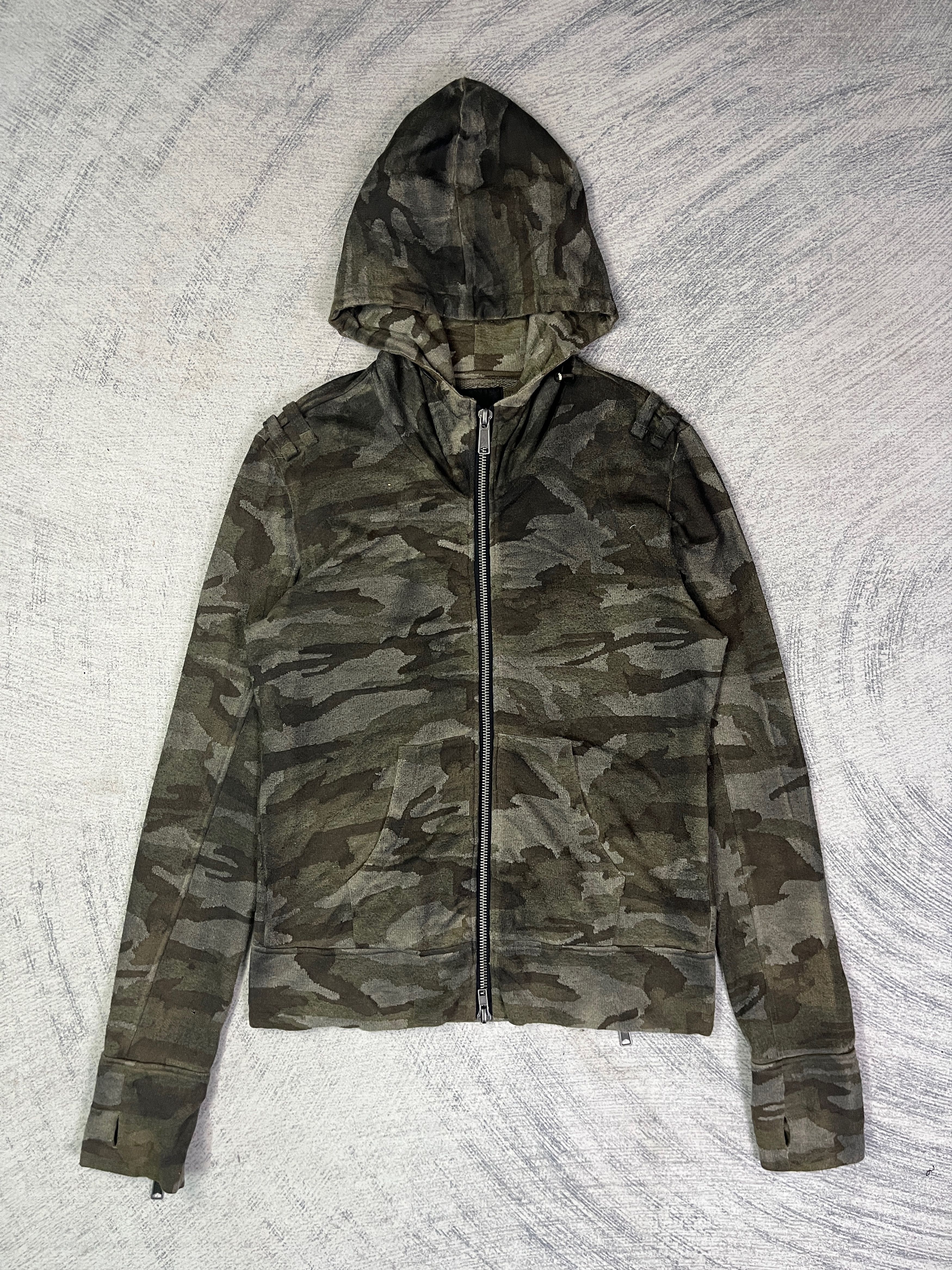 BUFFALO BOBS Buffalo Bobs Camo Military Style Zip Up Hoodie Size US M / EU 48-50 / 2 - 1 Thumbnail