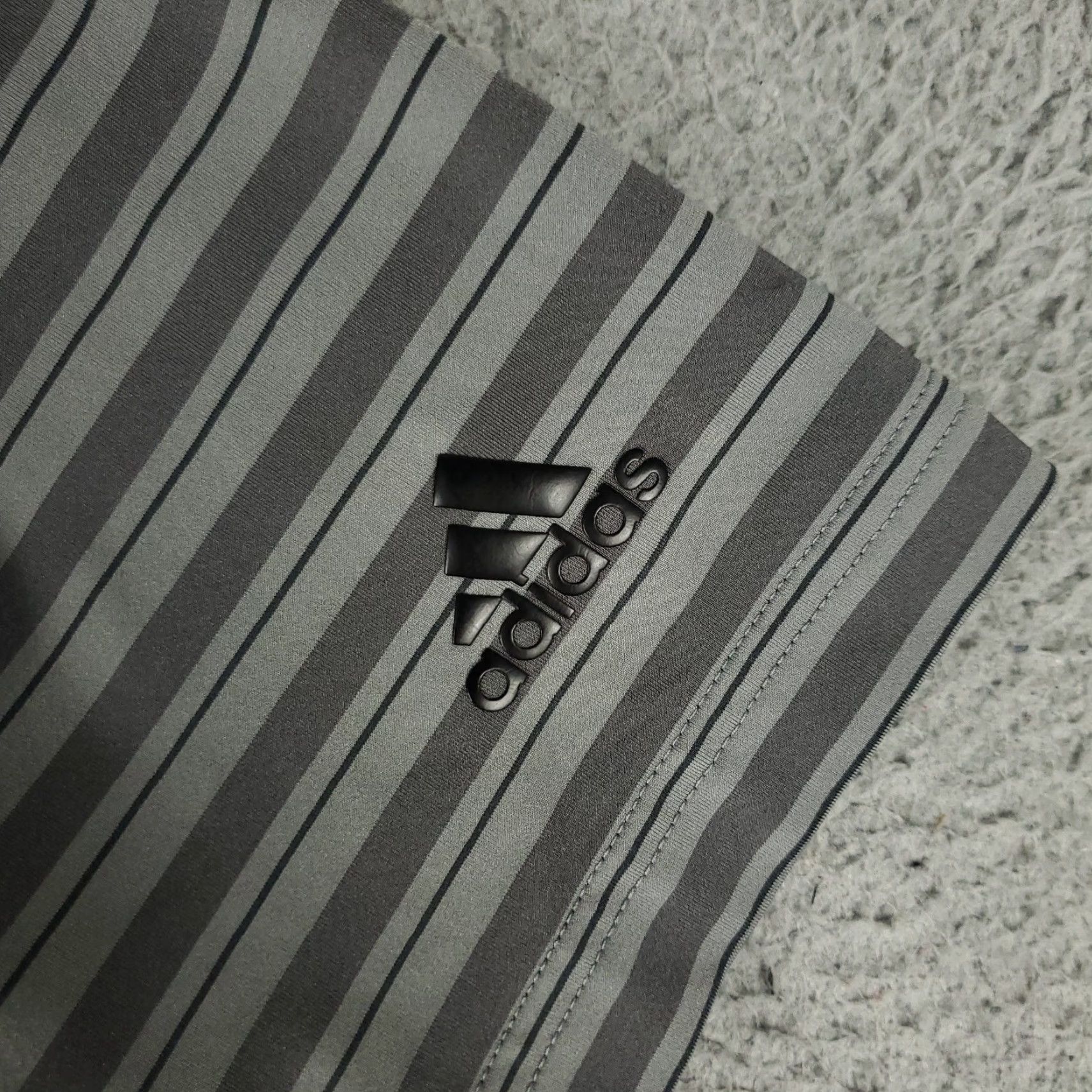 Adidas Adidas Polo Shirt Mens L Gray Striped Golf Casual Short Sleeve Polo Shirt Mens L Gray Striped Golf Casual Short Sleeve Size US L / EU 52-54 / 3 - 3 Thumbnail