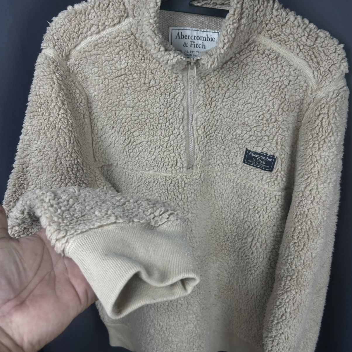 Abercrombie & Fitch Vintage Abercrombie & Fitch Sherpa Sweater Size US L / EU 52-54 / 3 - 6 Thumbnail