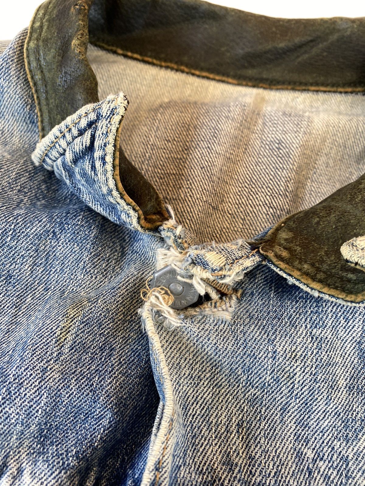 Edwin × Vintage Vintage Edwin Denim Distressed Size US L / EU 52-54 / 3 - 14 Thumbnail