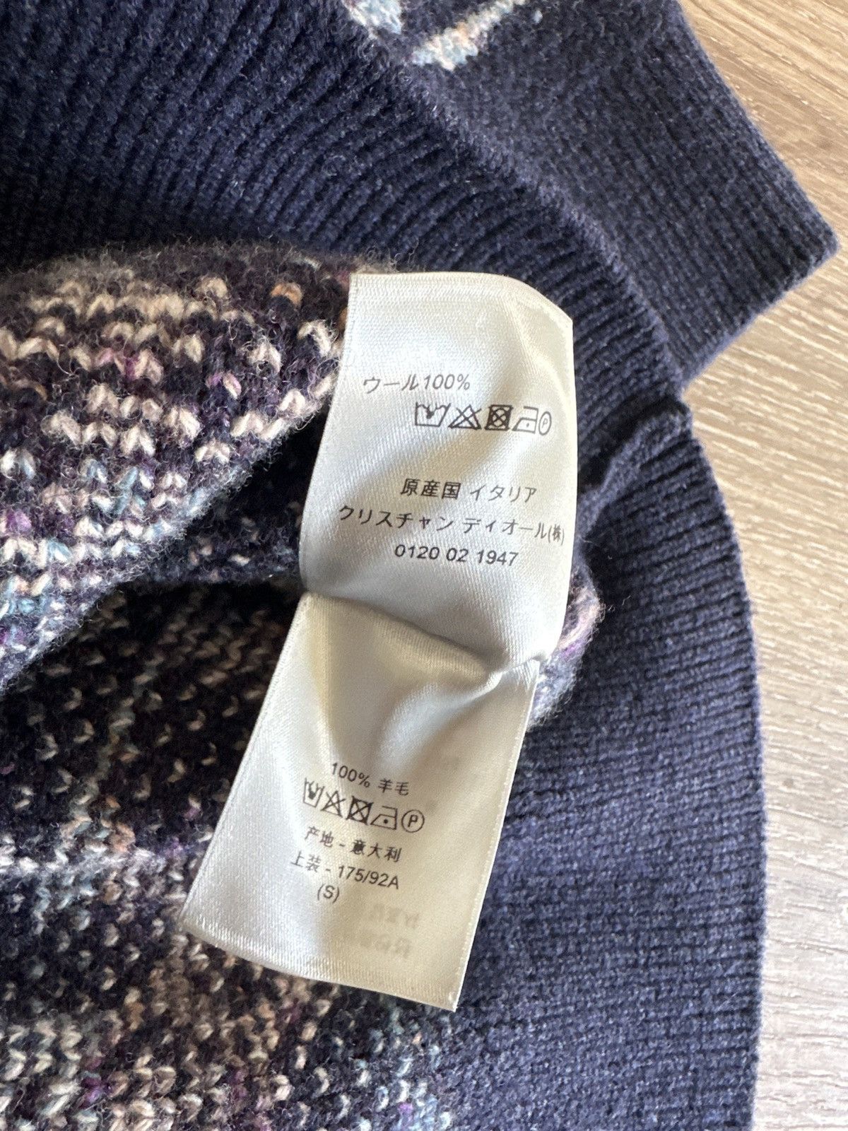 Christian Dior Monsieur × Dior Christian Dior Wool Knit Monogram Pullover Crew Neck Size US S / EU 44-46 / 1 - 4 Thumbnail