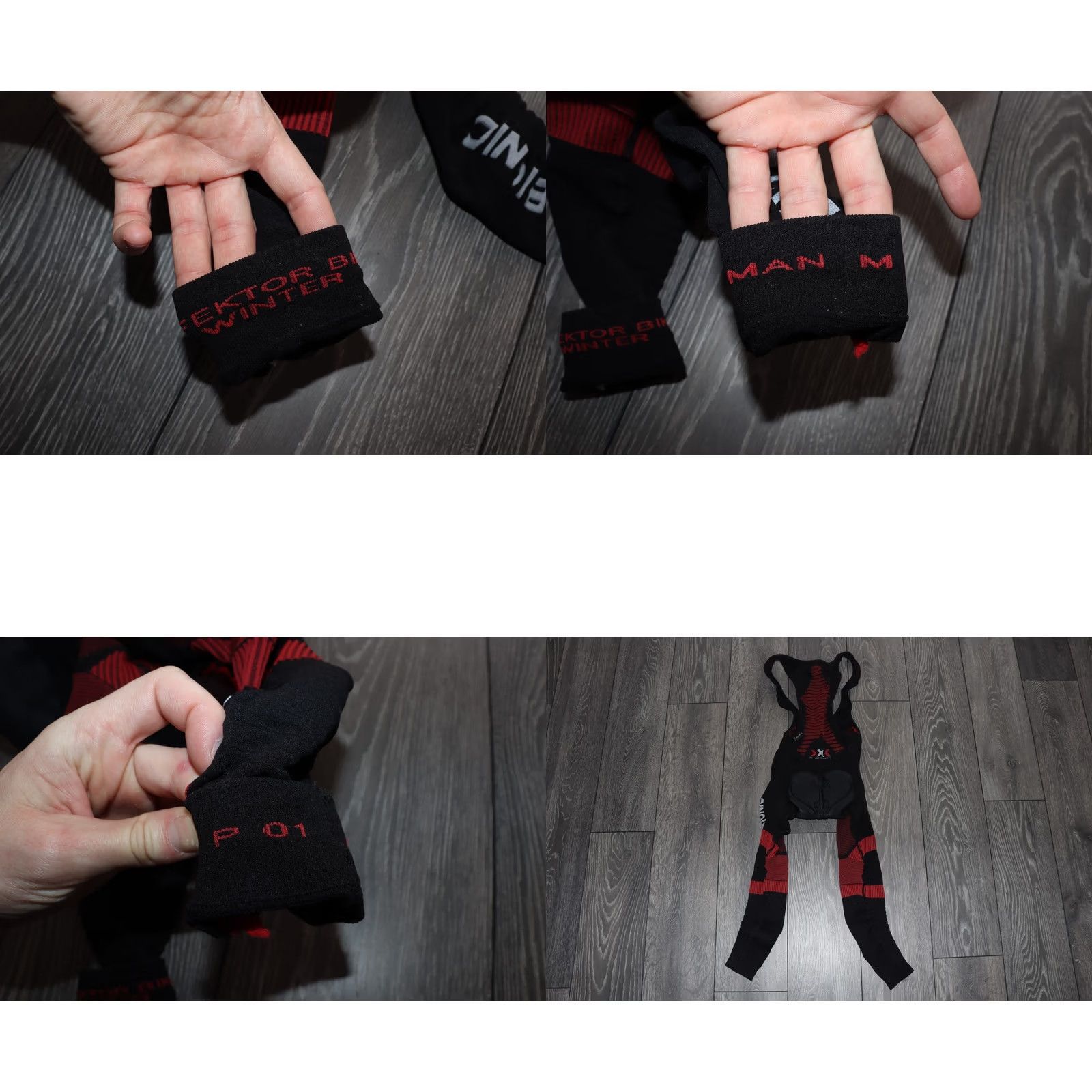 Vintage X-BIONIC Cycling Bib Shorts Pants Winter Men’s Padded Black Size M Compression Shirt/ Pants Size US 31 - 8 Thumbnail