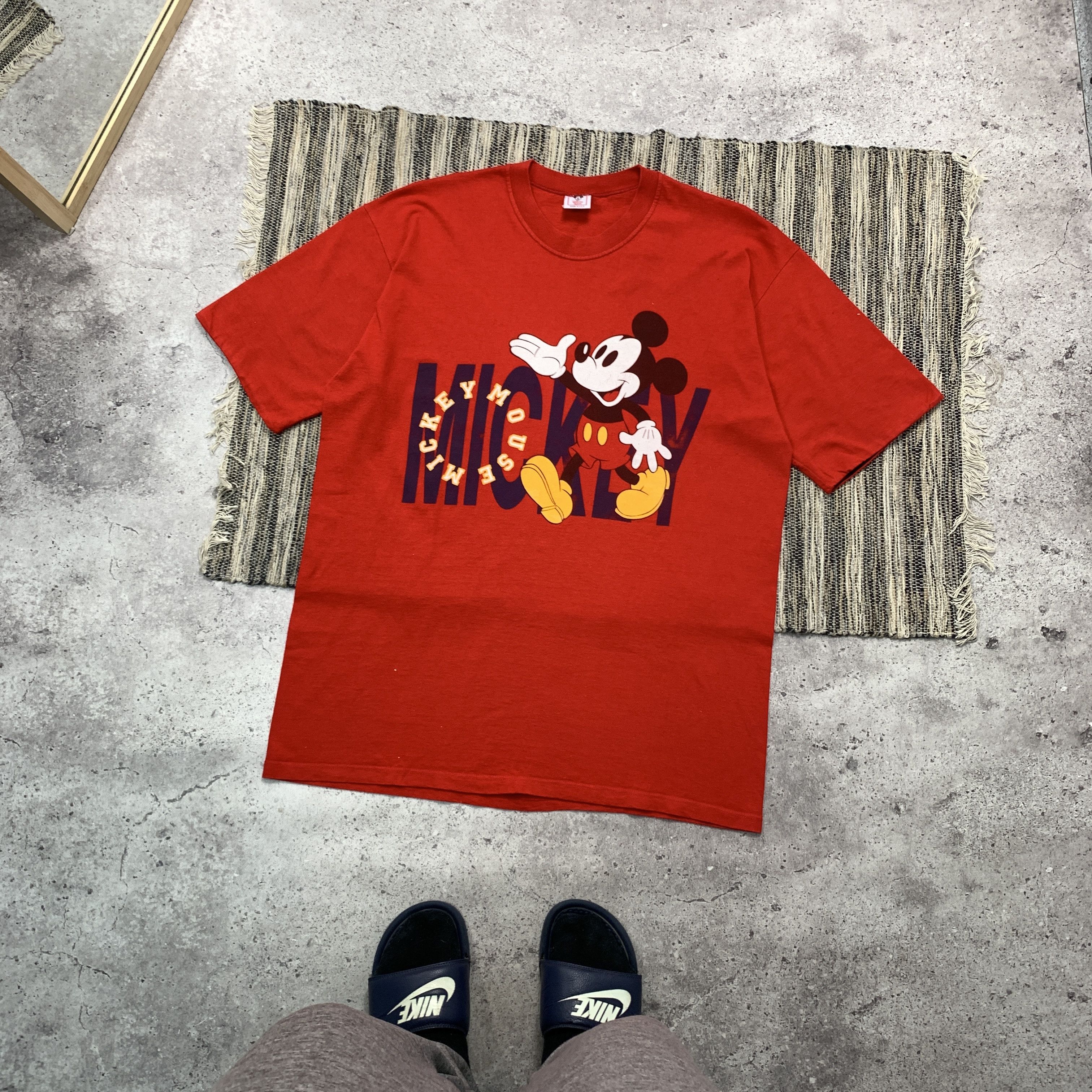Disney Vintage Disney Mickey Mouse Made in USA Graphic Tee Shirt XL Size US XL / EU 56 / 4 - 1 Thumbnail