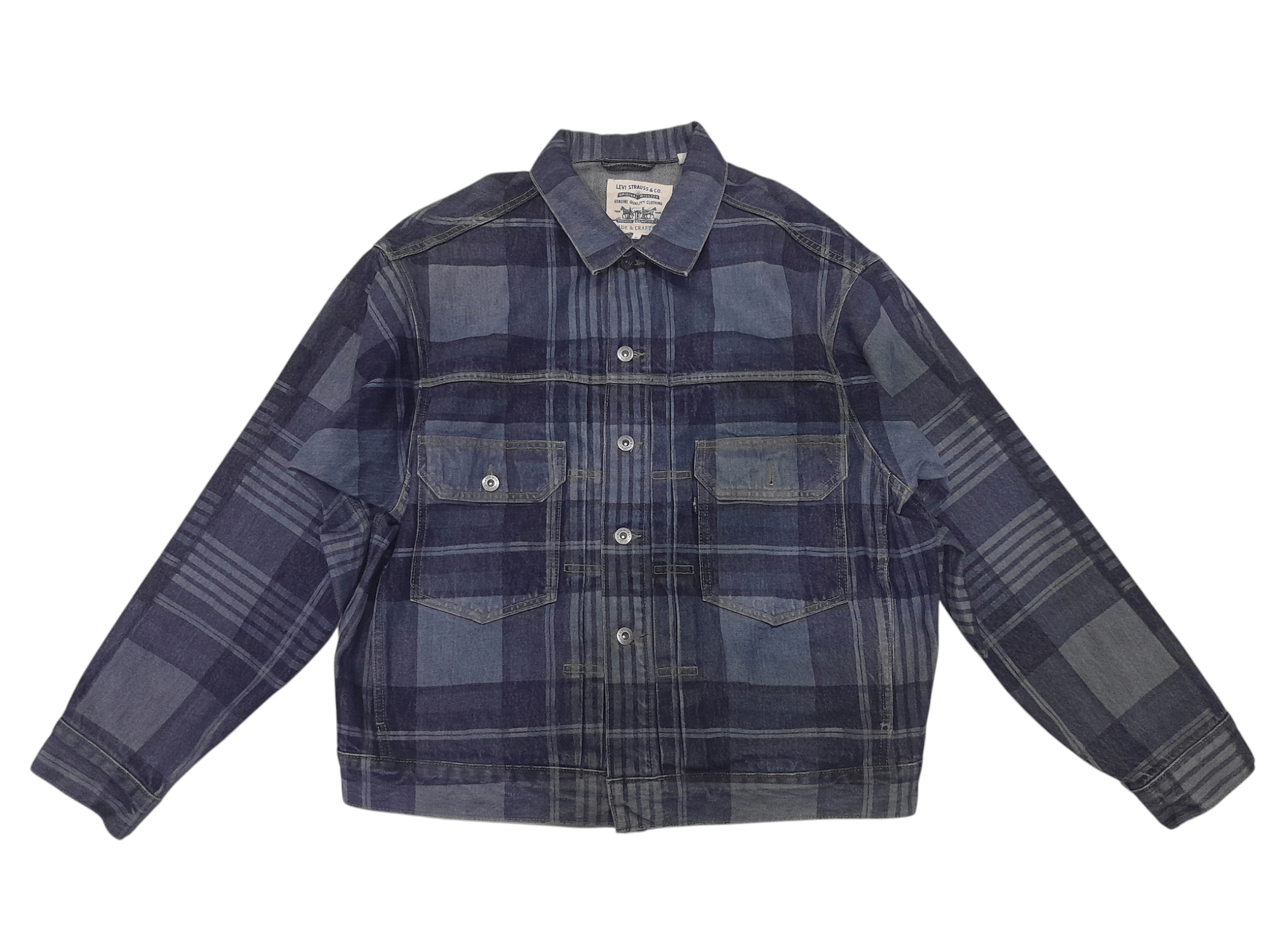 Levi's Made & Crafted Levis Made & Crafted Big E Jacket Oversized (F637) Size US M / EU 48-50 / 2 - 1 Thumbnail
