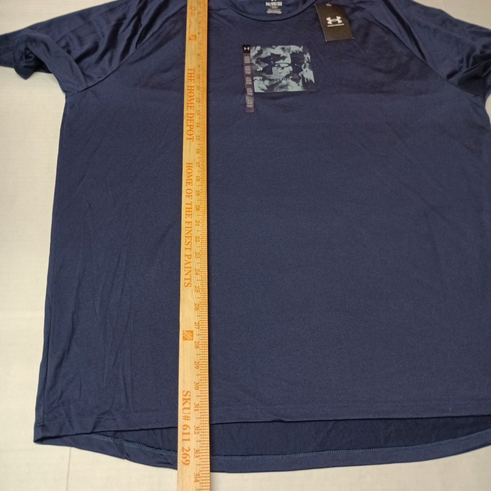 Under Armour Under Armour Tech Print Fill Short Sleeve Mens 3XL Blue Camo Size US XXL / EU 58 / 5 - 5 Thumbnail