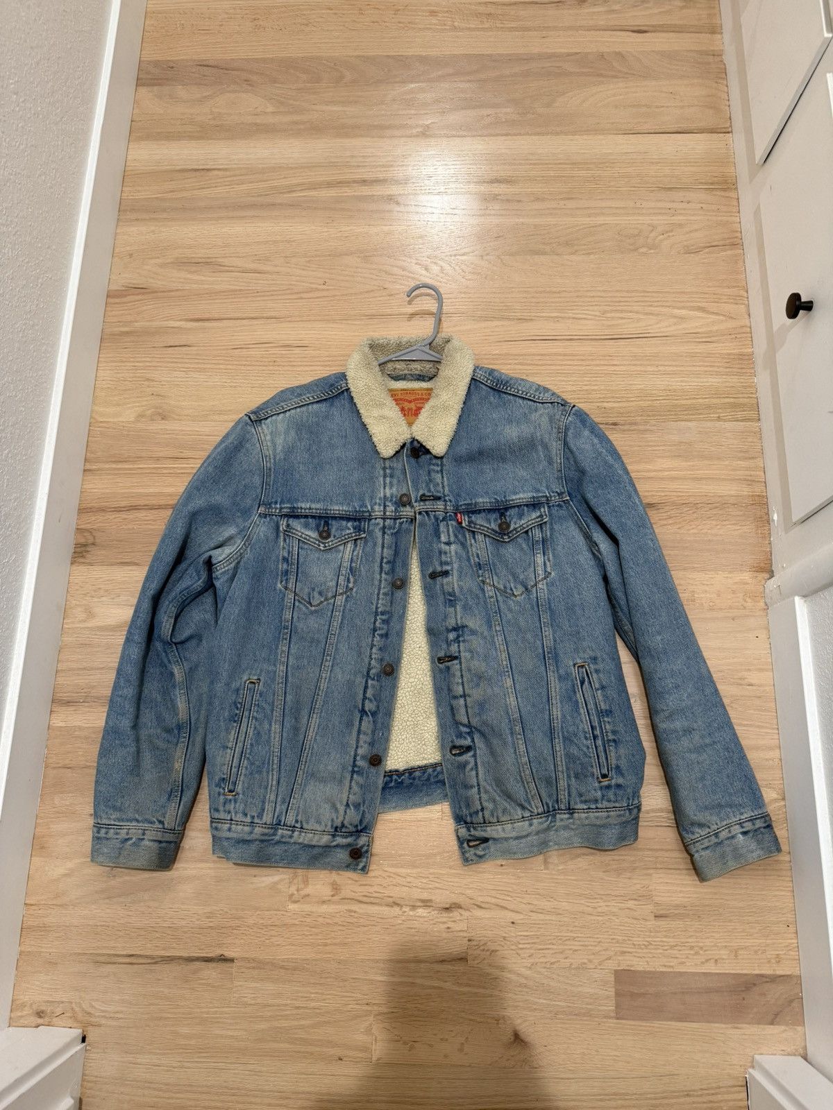 Levi's Levis Sherpa Trucker Size US L / EU 52-54 / 3 - 3 Thumbnail