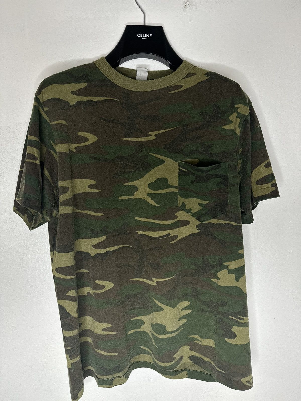 Vintage 80’s Single Stitch Camo T-shirt Size US L / EU 52-54 / 3 - 1 Thumbnail