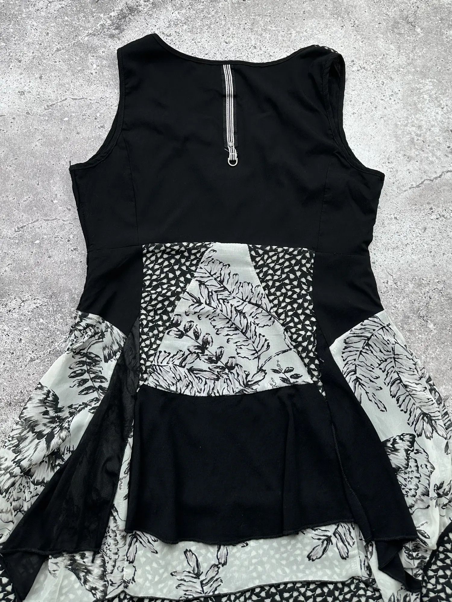 Japanese Brand Vintage Flare Printed Dress C201(V339)(E8) Size M / US 6-8 / IT 42-44 - 8 Thumbnail
