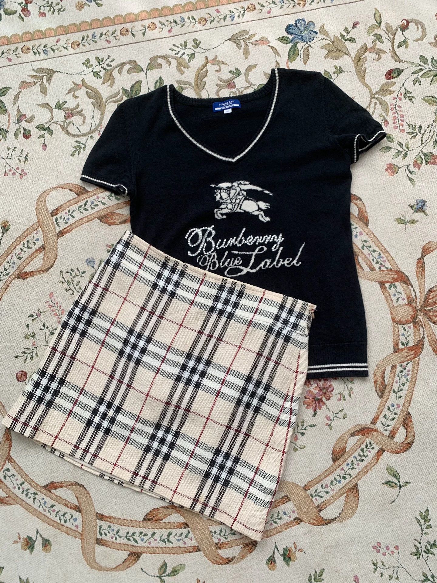 Burberry Burberry Vintage Check Mini Skirt - dmc Size US 27 - 1 Thumbnail
