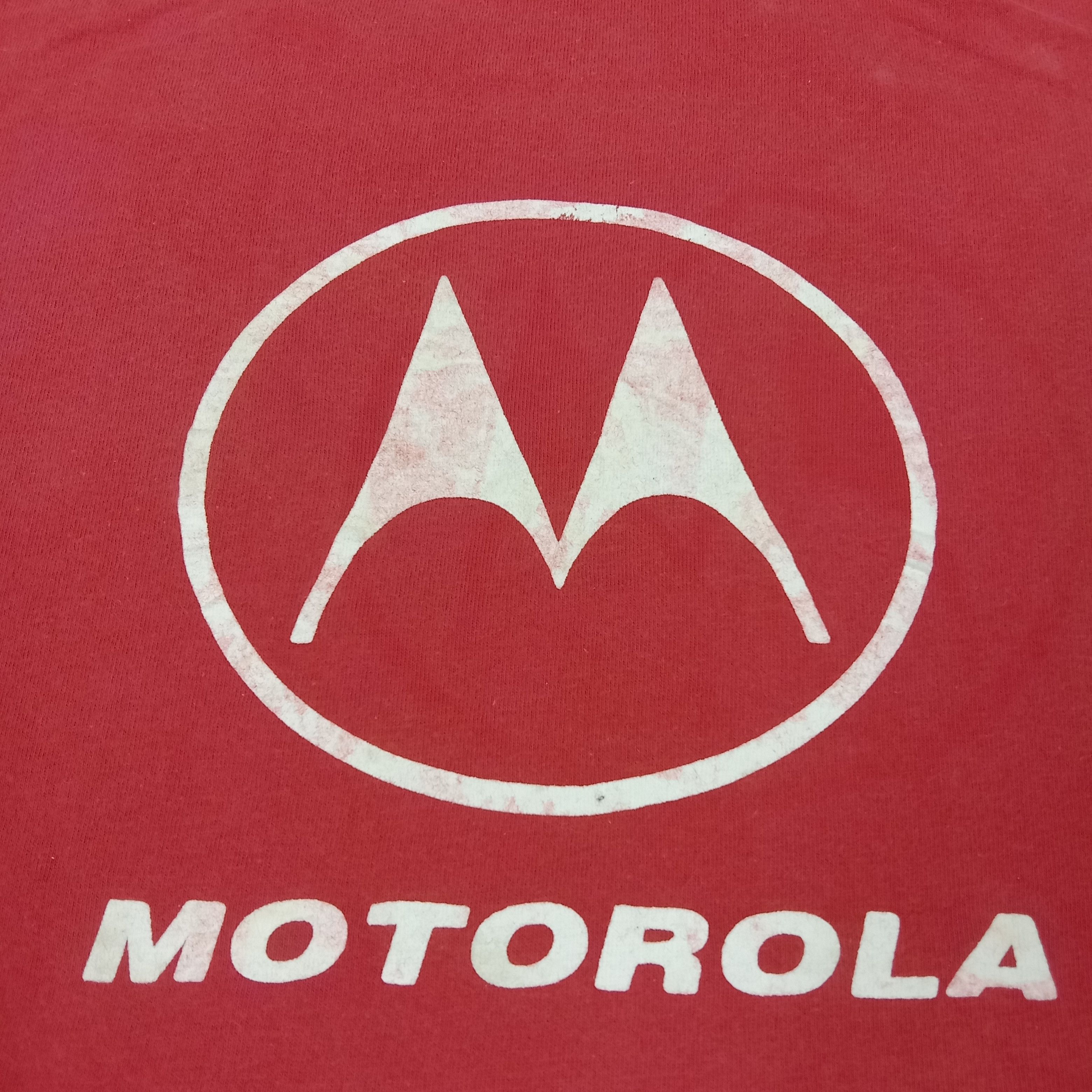 Motorola × Vintage Motorola Tshirt Streetwear Style Size US XL / EU 56 / 4 - 2 Thumbnail