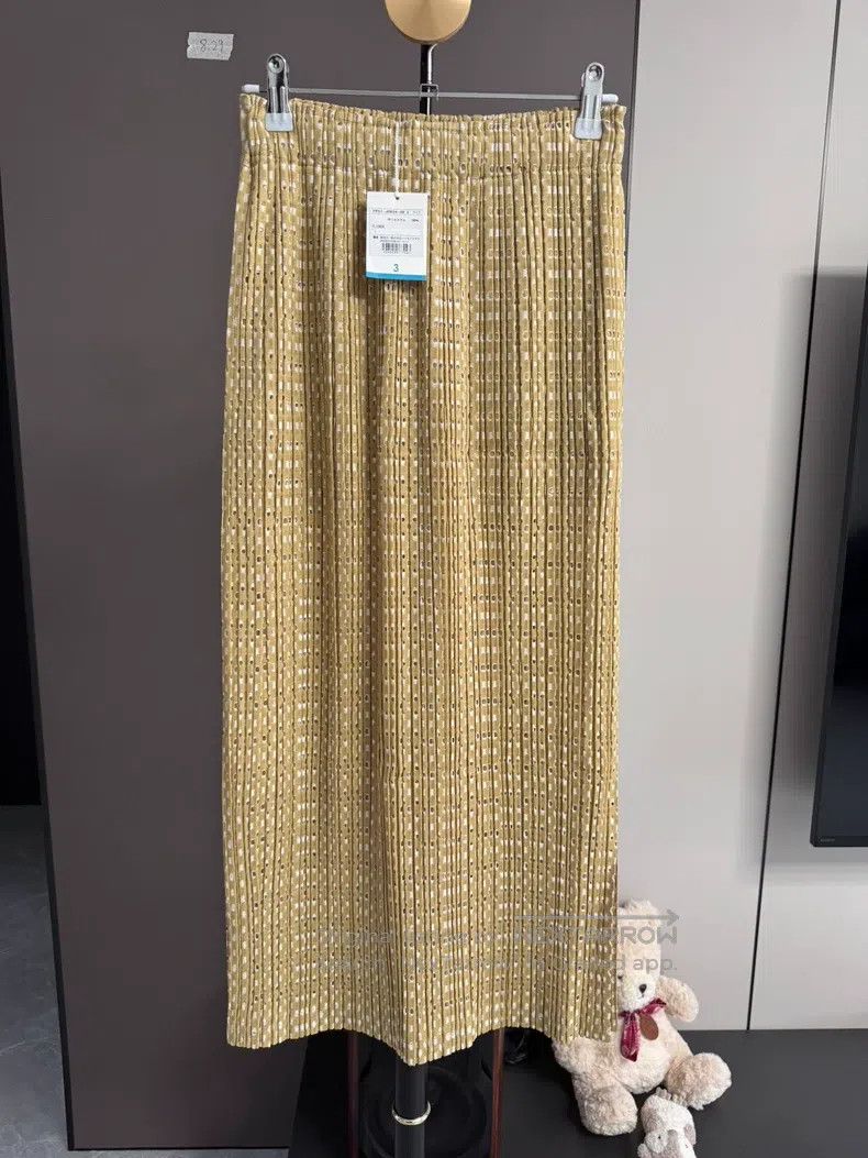 Issey Miyake Issey Miyake size:3 Blue Twist Knit Pants Size 22" - 1 Thumbnail