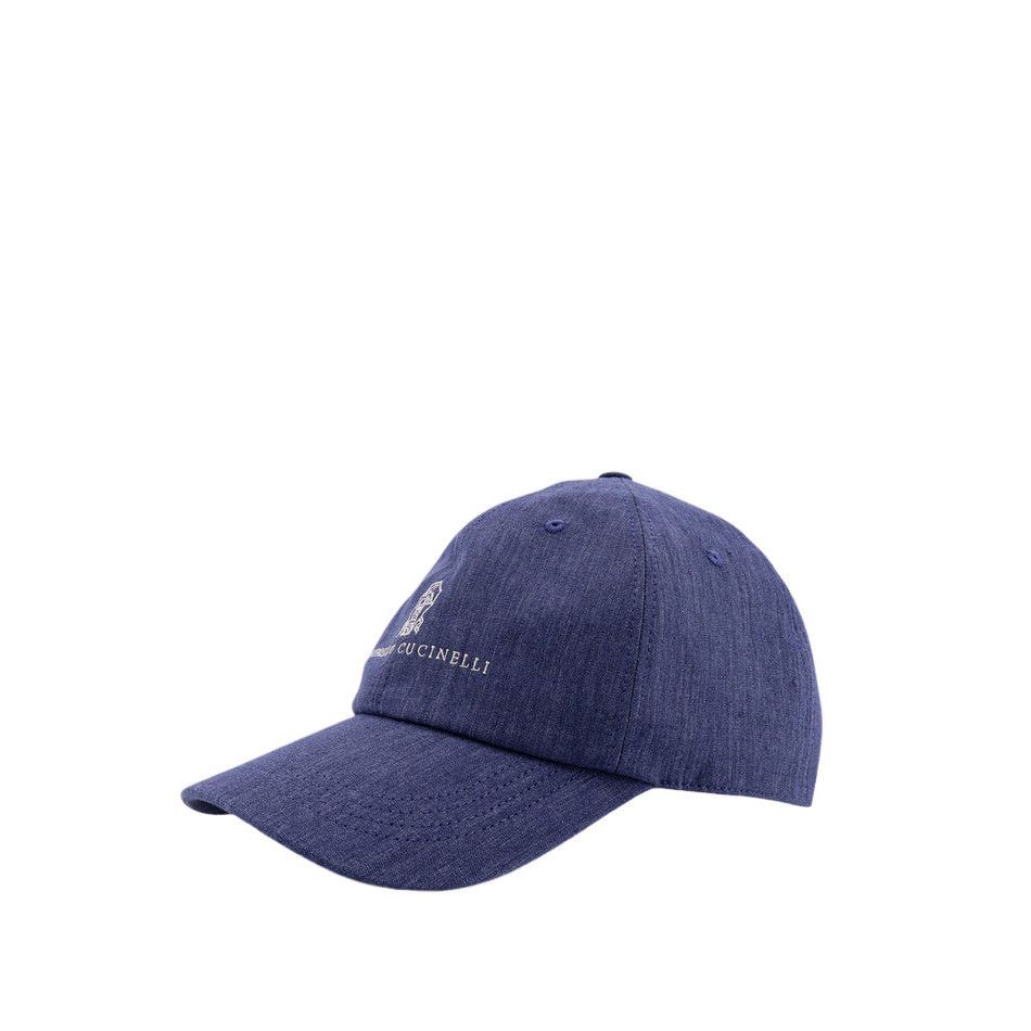 Brunello Cucinelli BRUNELLO CUCINELLI $700 Blue Lightweight Baseball Cap New & Size ONE SIZE - 2 Thumbnail