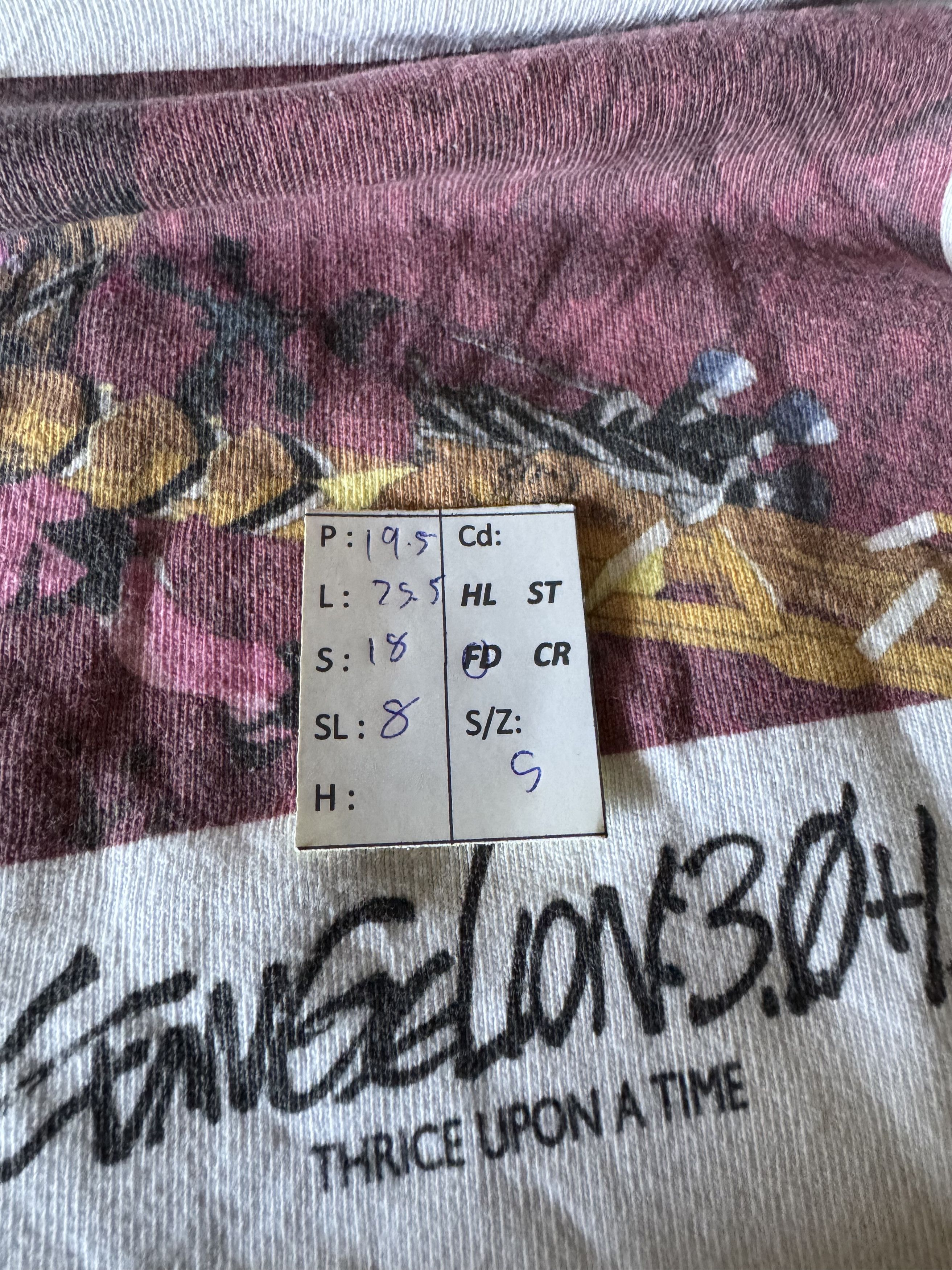 Anime VINTAGE EVANGELION 3.0+1.0 THRICE UPON A TIME gundam anime Size US S / EU 44-46 / 1 - 18 Thumbnail