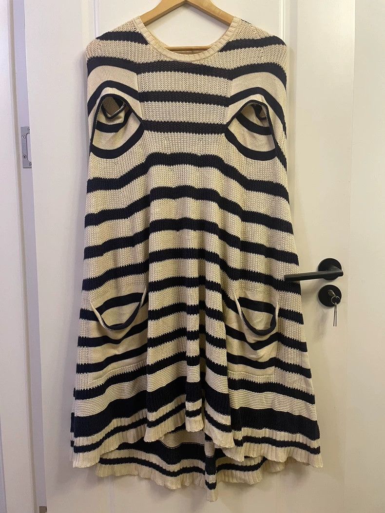 Junya Watanabe Junya Watanabe Striped Knit Dress Size M / US 6-8 / IT 42-44 - 1 Thumbnail