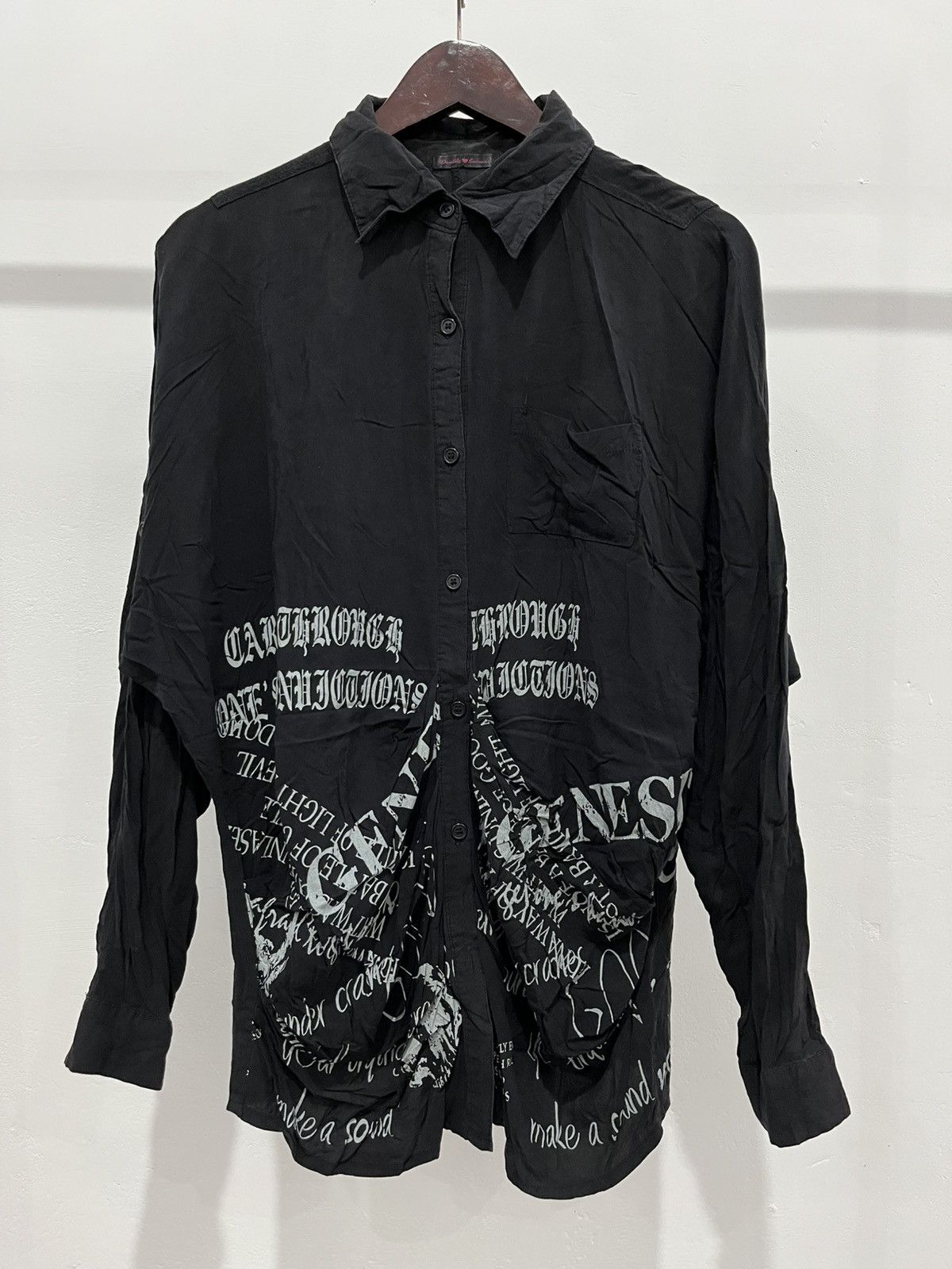 Japanese Brand Biable love vampire shirt Size L / US 10 / IT 46 - 1 Thumbnail