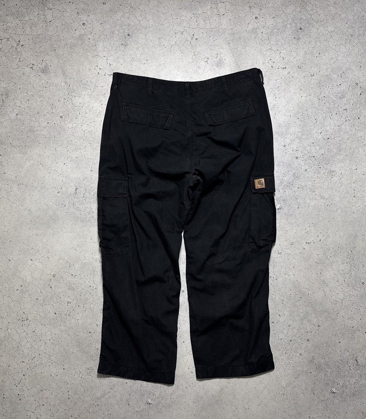 Carhartt Carhartt Black Cargo Pants Size 40x32 Size US 36 / EU 52 - 1 Thumbnail