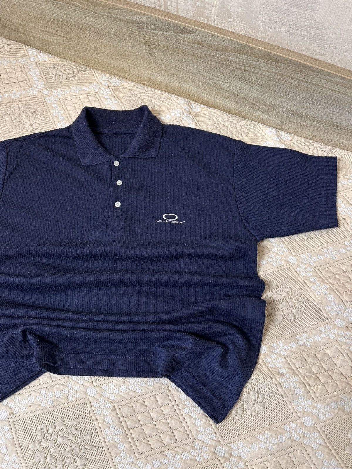 Oakley 🔥 90s OAKLEY Software USA Polo T Shirt Logo Vintage Y2K Size US XL / EU 56 / 4 - 1 Thumbnail