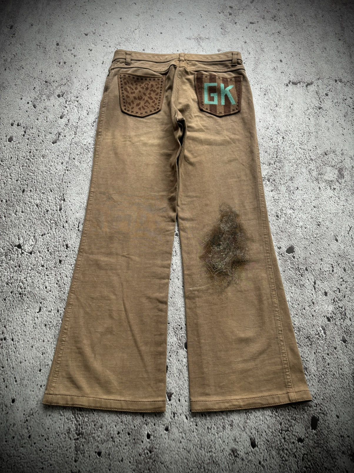 Tornado Mart Vintage GK Snake brown Tornado style Pants Size US 28 / EU 44 - 2 Thumbnail