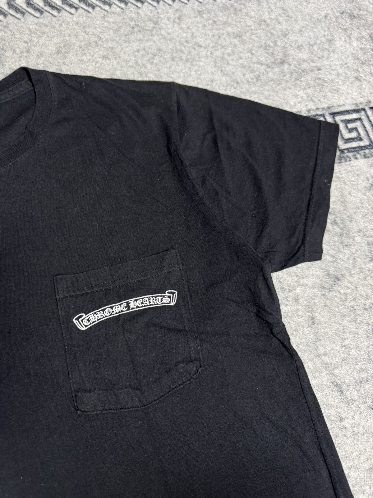 Chrome Hearts Chrome Hearts - Cemetery Graveyard Cross Tee Size US M / EU 48-50 / 2 - 7 Thumbnail