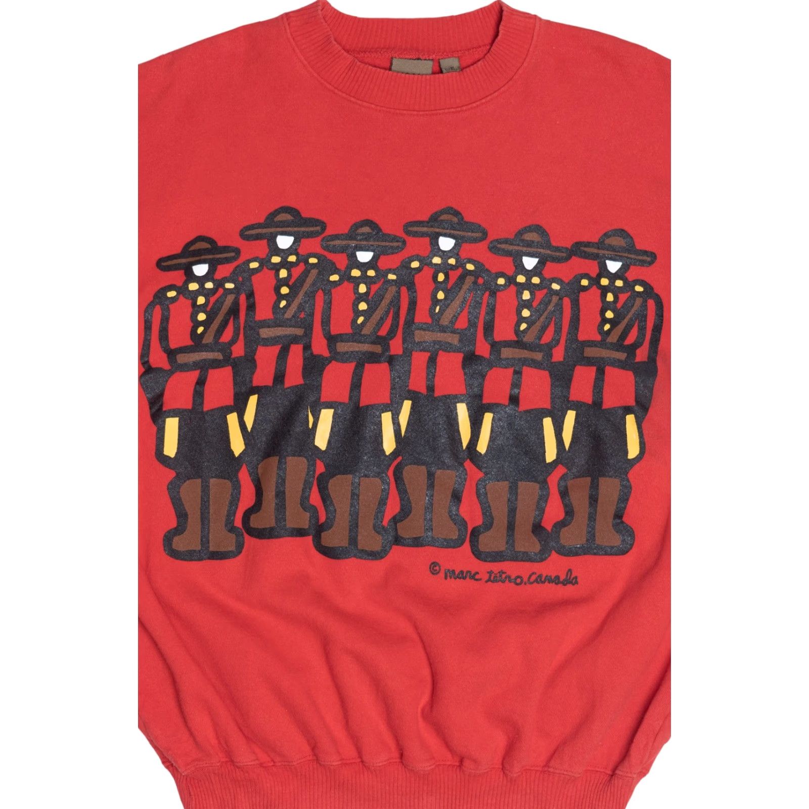 Marcs **Vintage Marc Tetro Canada Mounties Red Sweatshirt (2000s)** User: Vintage Marc Tetro Canada Mounties Red X-Large Sweatshirt (2000s) Size US XL / EU 56 / 4 - 2 Thumbnail