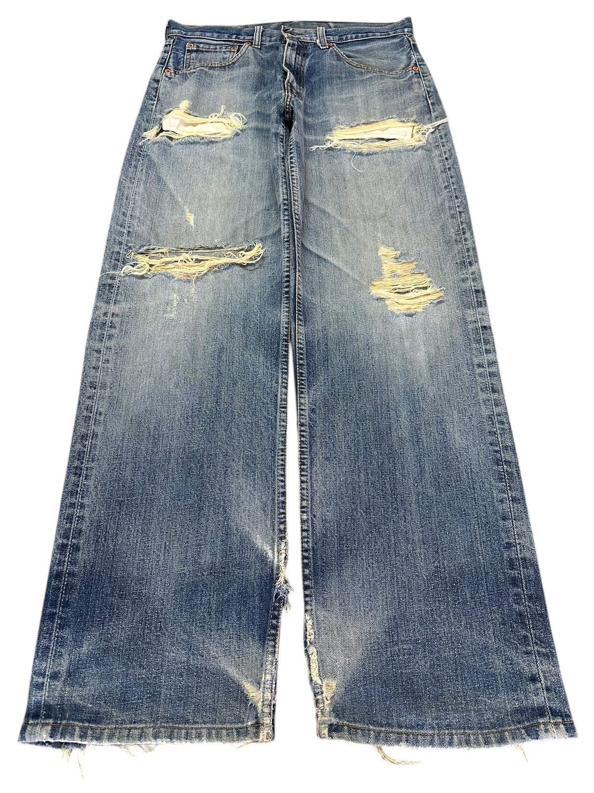 Levi's Vintage 80s Levis 503 Faded Wash Distressed Style Baggy Jean Size US 32 / EU 48 - 1 Thumbnail