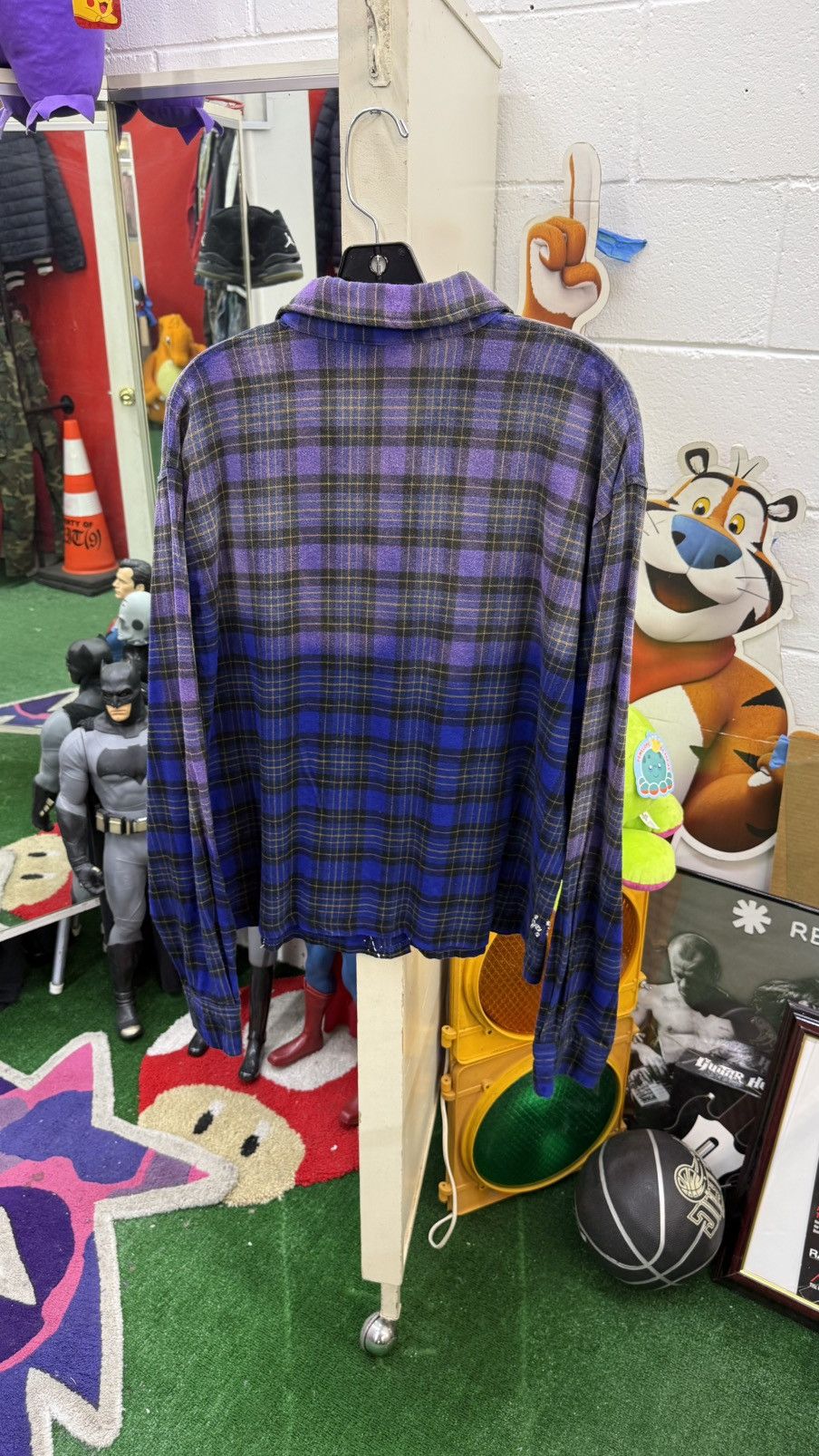 Vale Vale blue inferno diamond flannel shirt Size US M / EU 48-50 / 2 - 4 Thumbnail