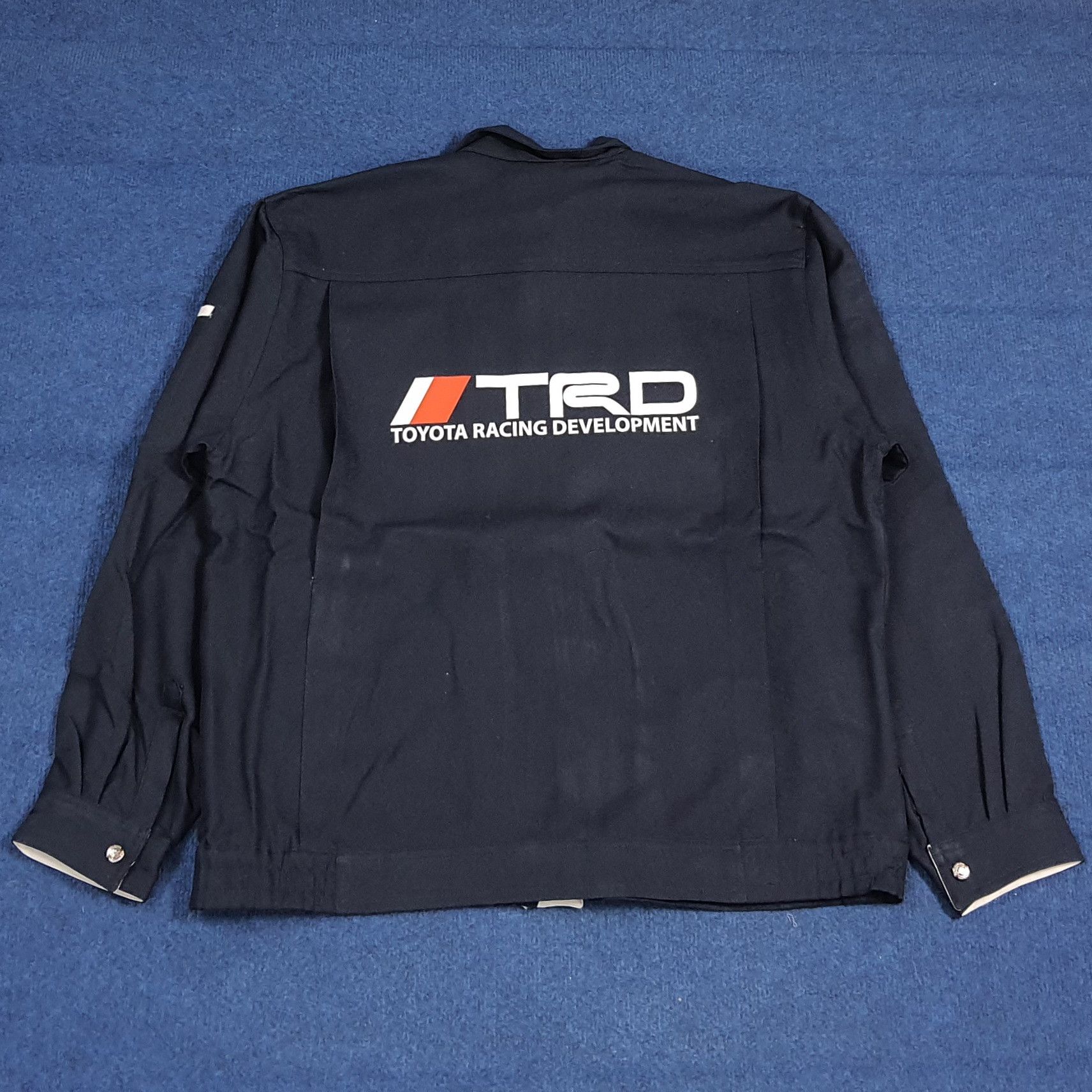Japanese Brand Vintage TRD Toyota Motor Sports Custom Logo Jacket C284N17 Size US L / EU 52-54 / 3 - 1 Thumbnail