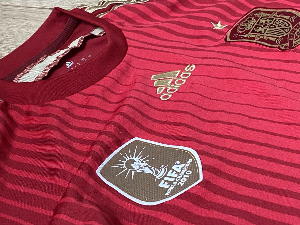 Adidas Spain National Team 2014/15 Jersey Size US L / EU 52-54 / 3 - 3 Thumbnail