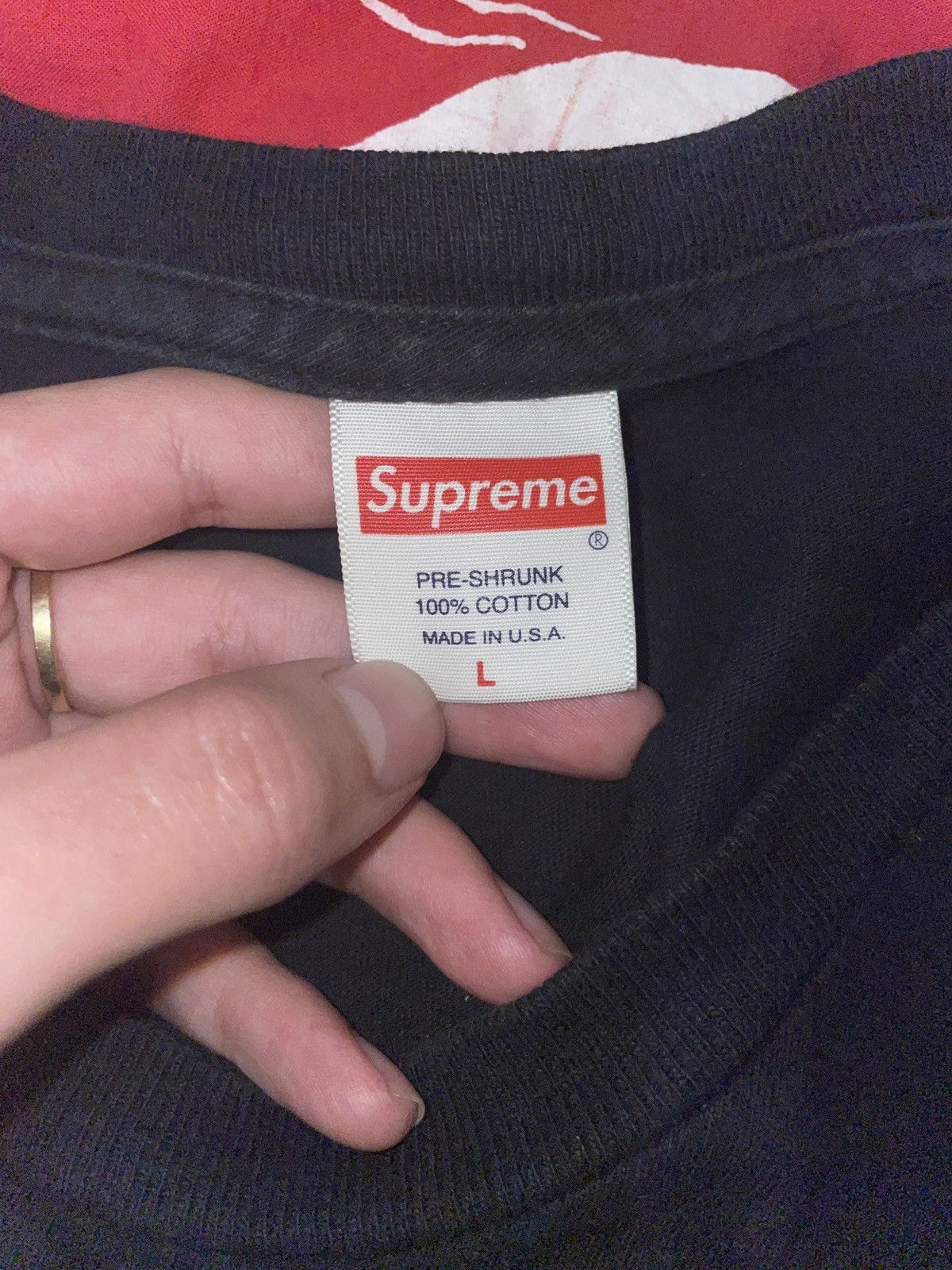 Supreme Scarface Supreme Tee Size US L / EU 52-54 / 3 - 5 Thumbnail