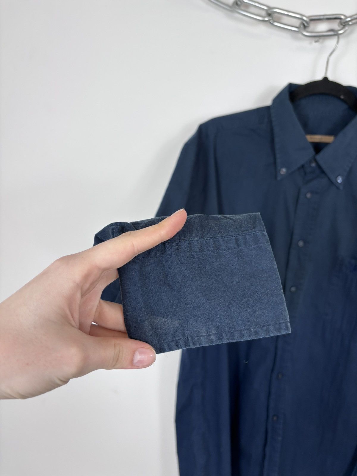 Avirex Vintage Avirex USA Navy Blue Button Up Long Sleeve Shirt Size US XXL / EU 58 / 5 - 8 Thumbnail