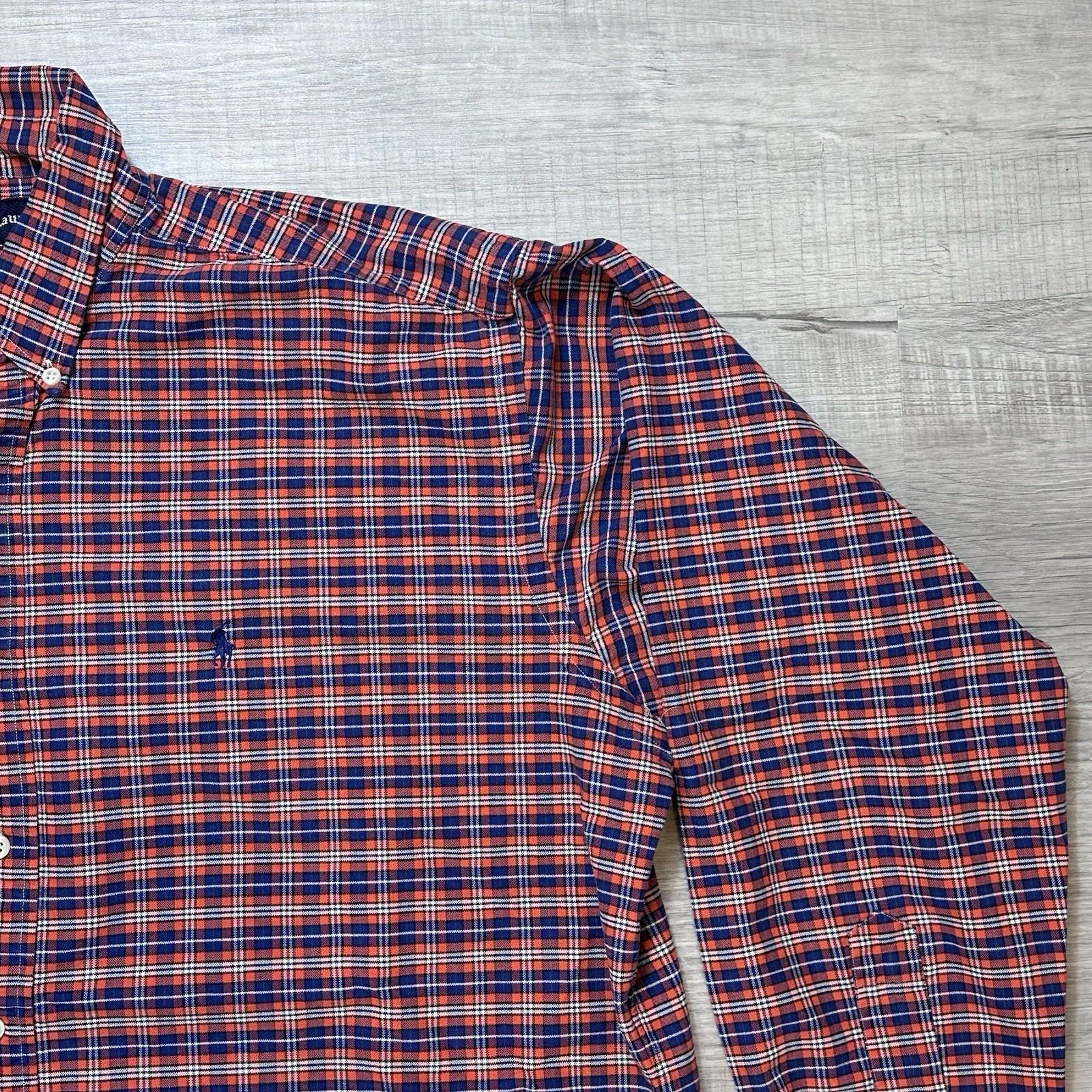 Polo Ralph Lauren Polo Ralph Lauren Mens Large Plaid Button Down "Blake" Shirt Size US L / EU 52-54 / 3 - 4 Thumbnail