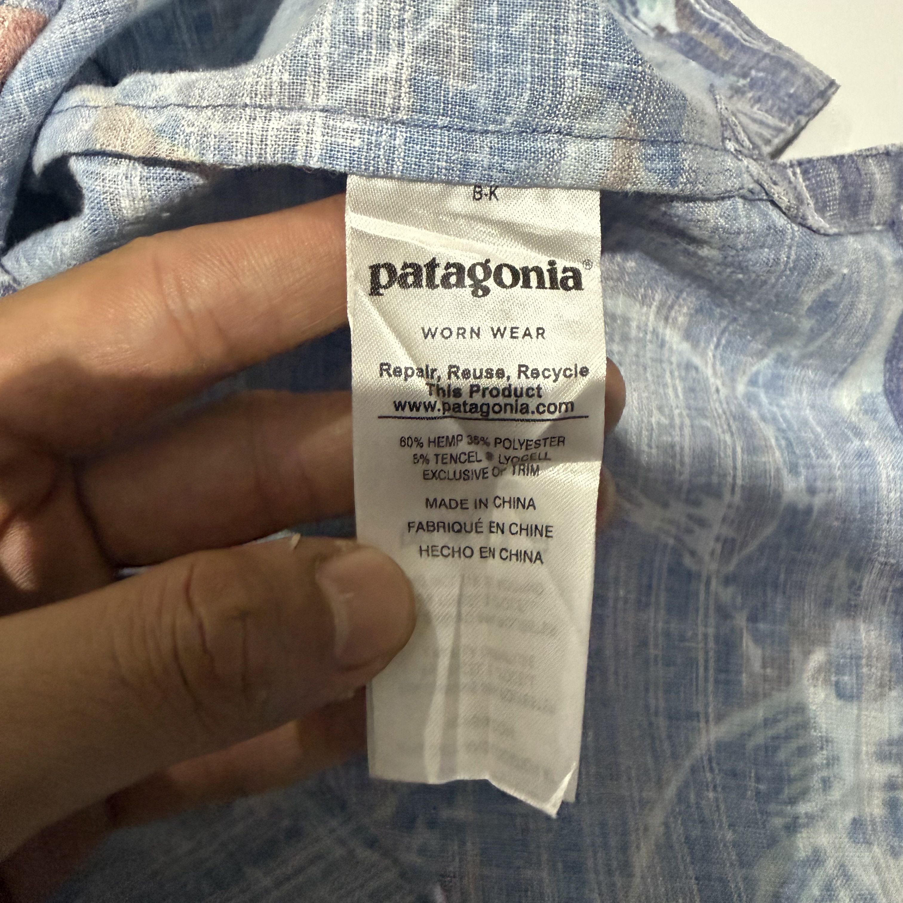 Patagonia Pataloha Hemp Shirt Size US S / EU 44-46 / 1 - 7 Thumbnail