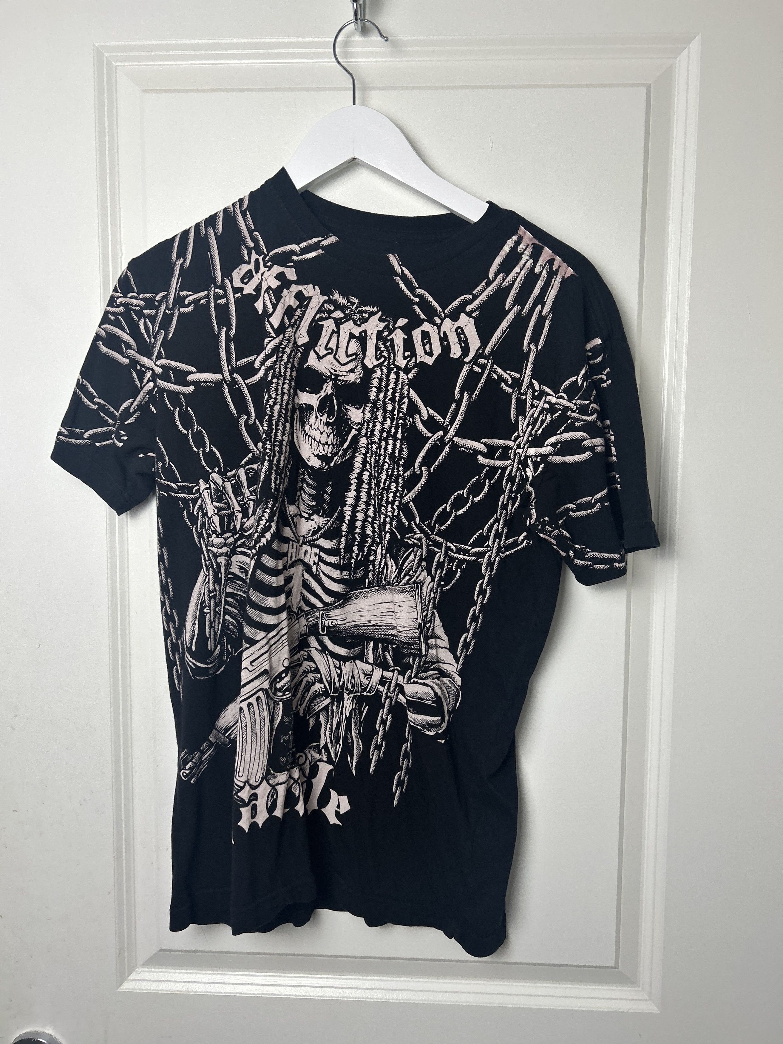 Affliction Affliction x Haunted Mound Hackle HDOE Skeleton Tee Size US M / EU 48-50 / 2 - 1 Thumbnail