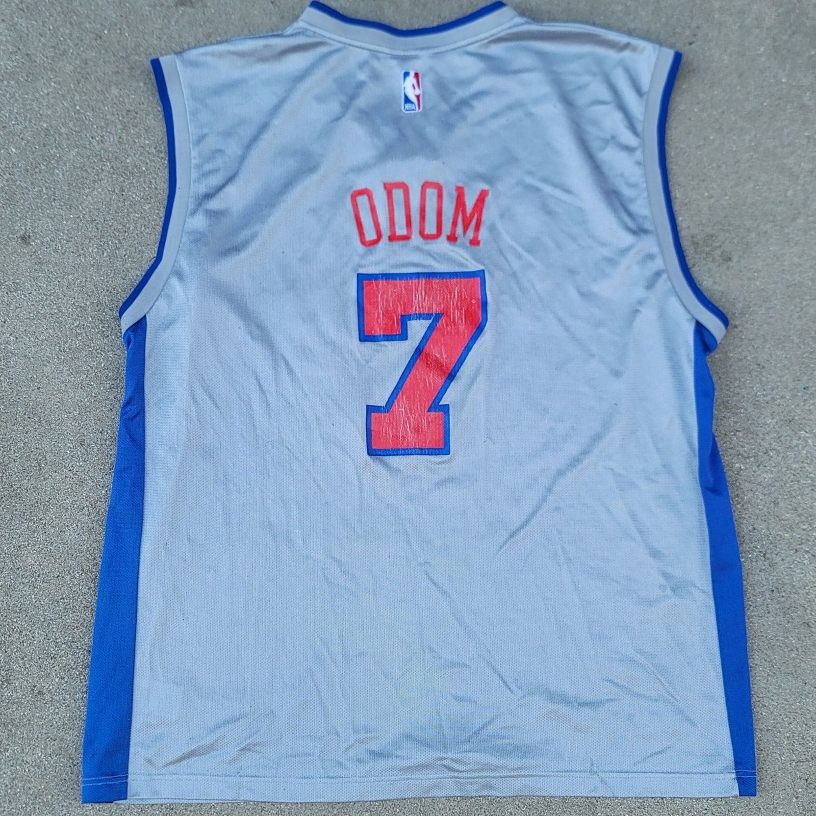 Reebok Vtg Reebok Los Angeles Clippers Lamar Odom Jersey Size US XXL / EU 58 / 5 - 2 Thumbnail