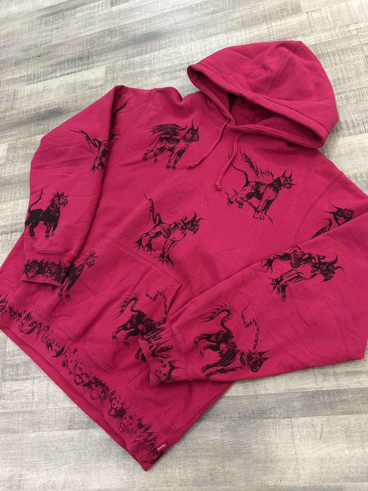 Supreme Supreme Animals Hooded Sweatshirt Size US L / EU 52-54 / 3 - 3 Thumbnail