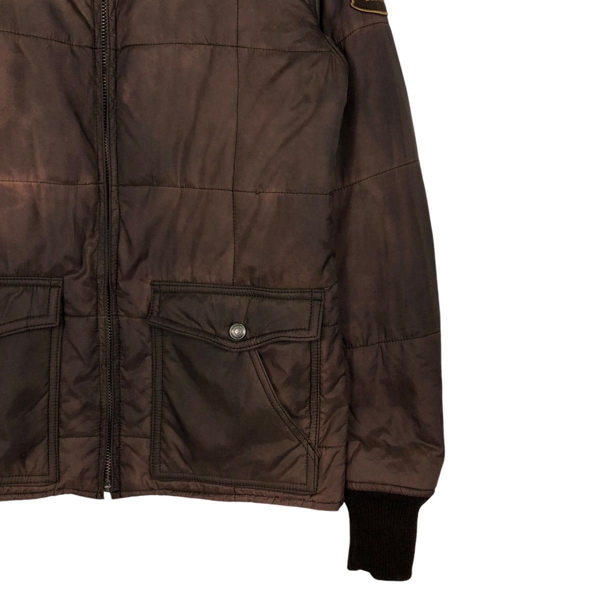 Hysteric Glamour 🔥CROPPED PUFFER BIKER JACKET HYSTERIC GLAMOUR SUN FADED Size US S / EU 44-46 / 1 - 8 Thumbnail