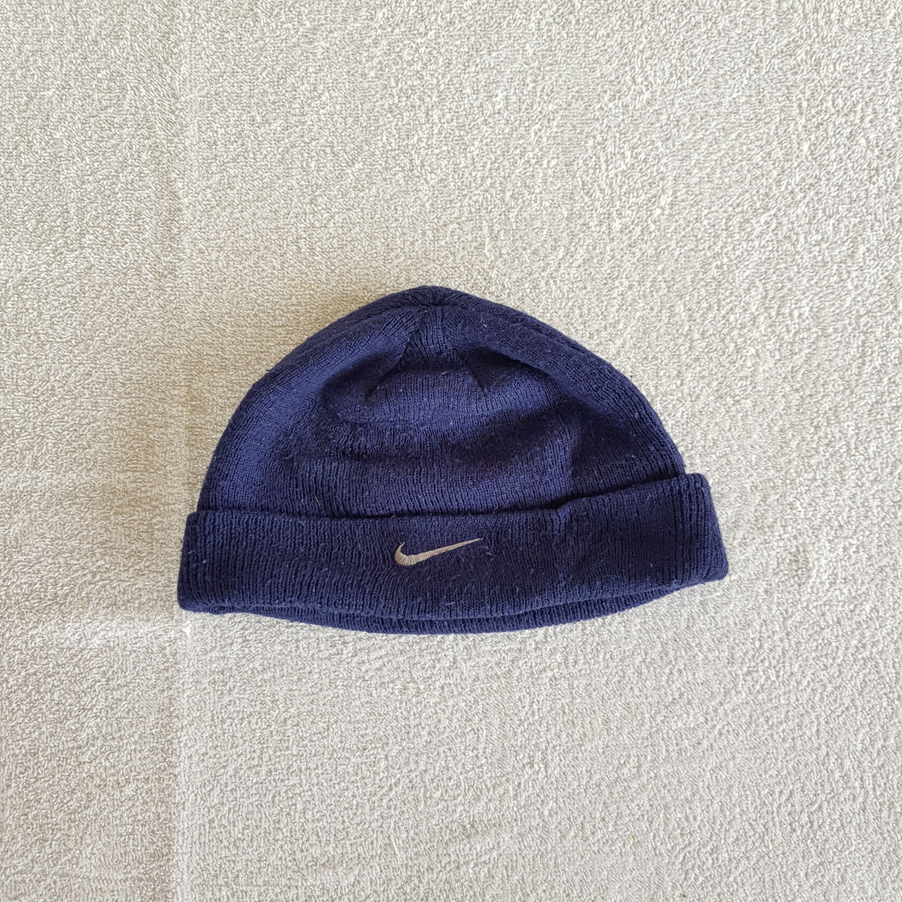 Nike × Vintage Vintage Nike Beanie Y2K Nike Swoosh Snow Caps Hats Size ONE SIZE - 5 Thumbnail