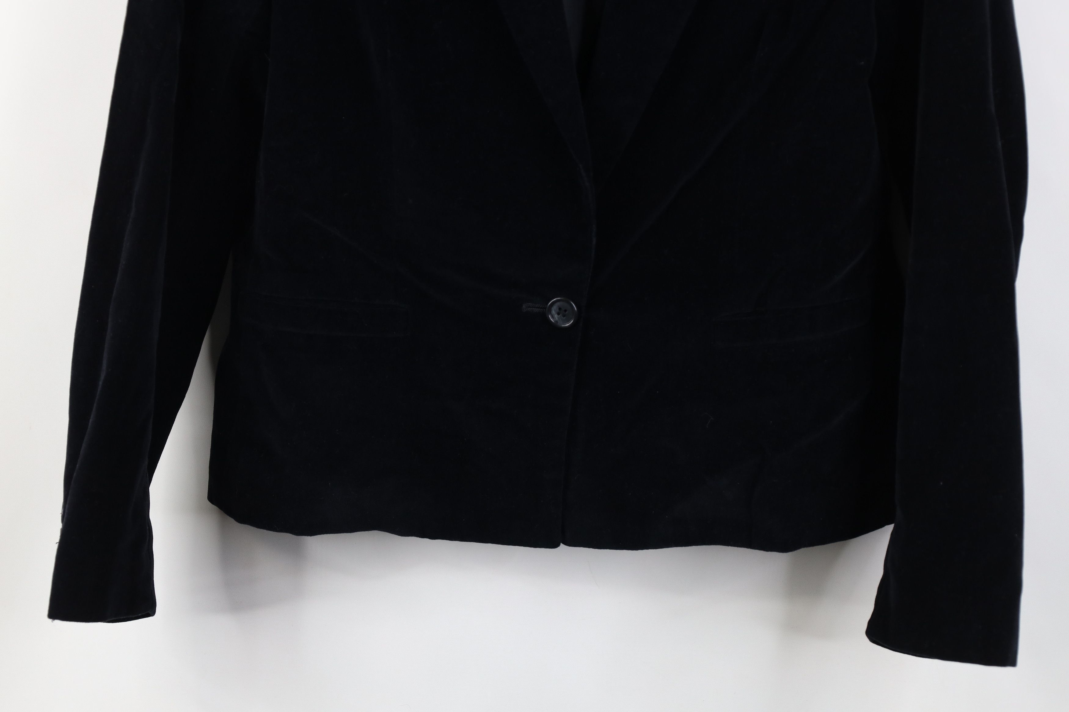 Vintage Vintage 60s 70s Streetwear Button Blazer Suit Jacket Black Size M / US 6-8 / IT 42-44 - 3 Thumbnail