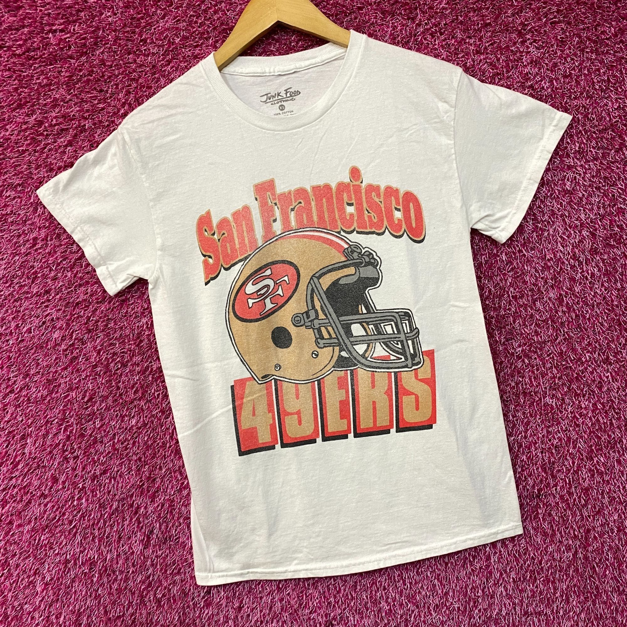 Junk Food NFL Junk Food San Francisco 49rs White Helmet Logo Tee Extra Size US XS / EU 42 / 0 - 3 Thumbnail