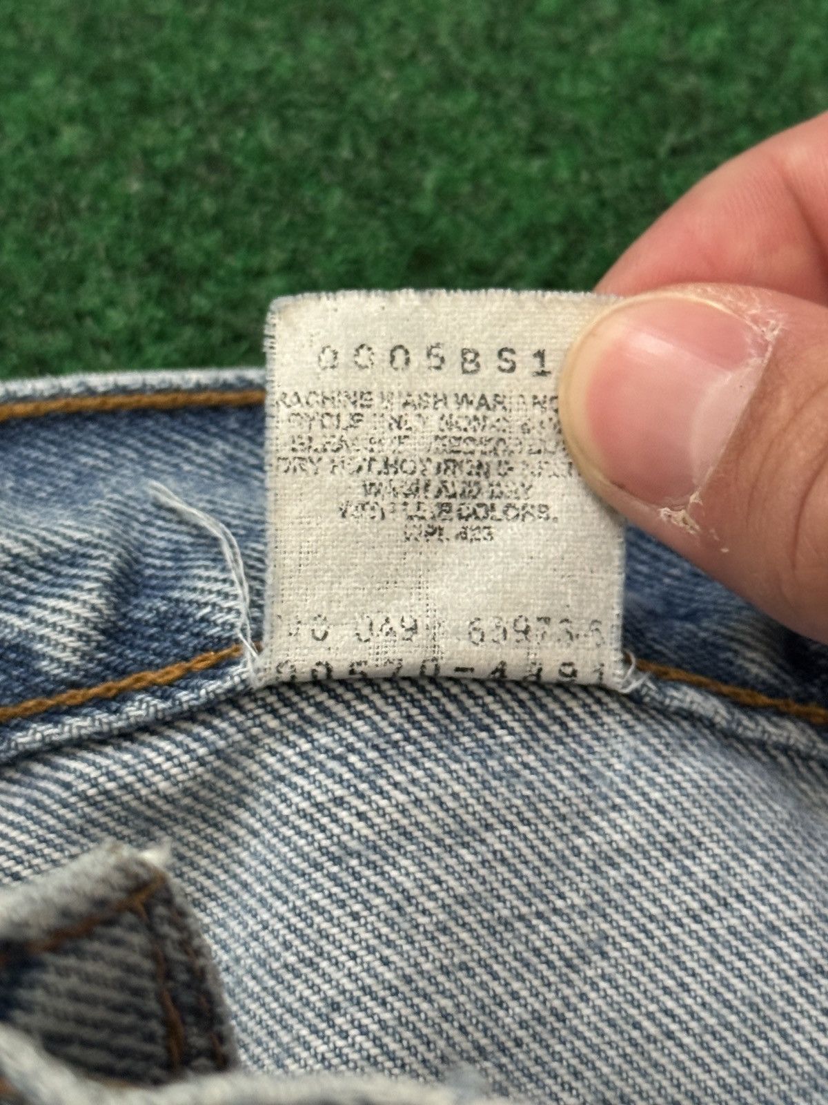 Levi's Vintage Clothing Vintage 90s Levi’s 570 Baggy Wide Leg Grunge Hip Hop Jeans Size US 35 - 5 Thumbnail