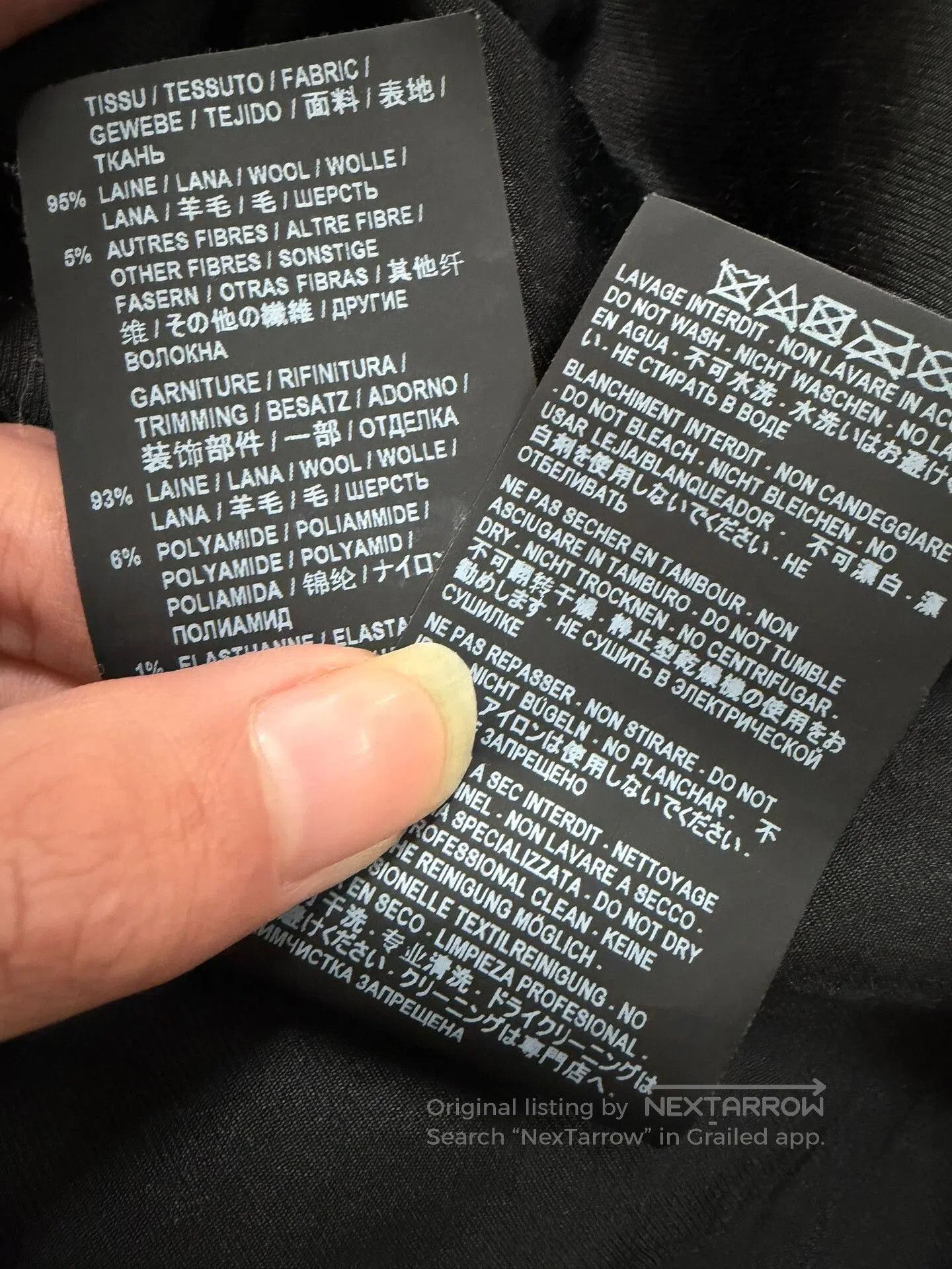 Saint Laurent Paris Saint Laurent Teddy Black Bomber Jacket. Size US L / EU 52-54 / 3 - 5 Thumbnail
