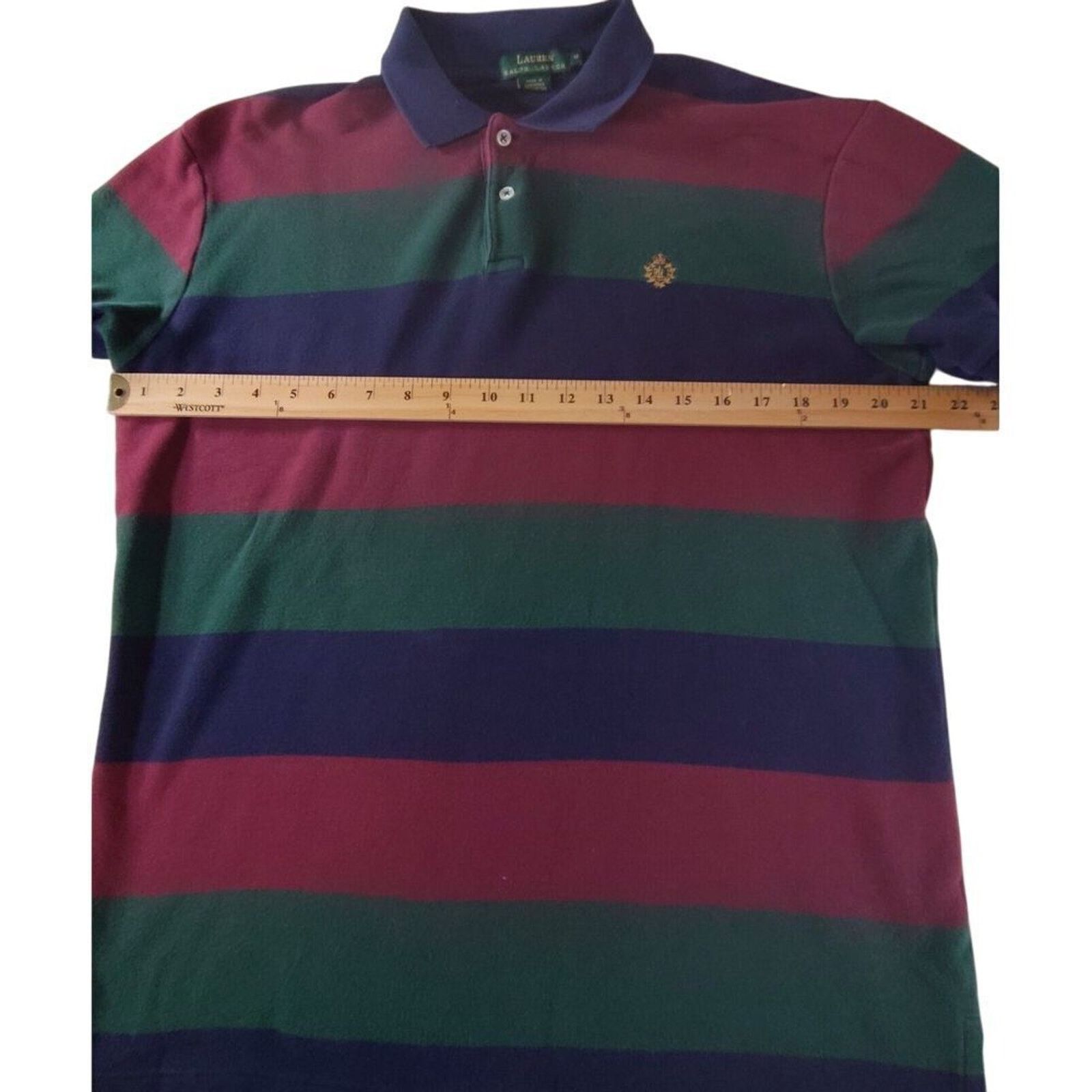 Lauren Ralph Lauren VTG Lauren Ralph Lauren LRL Mens Polo Medium Preppy Size US M / EU 48-50 / 2 - 5 Thumbnail