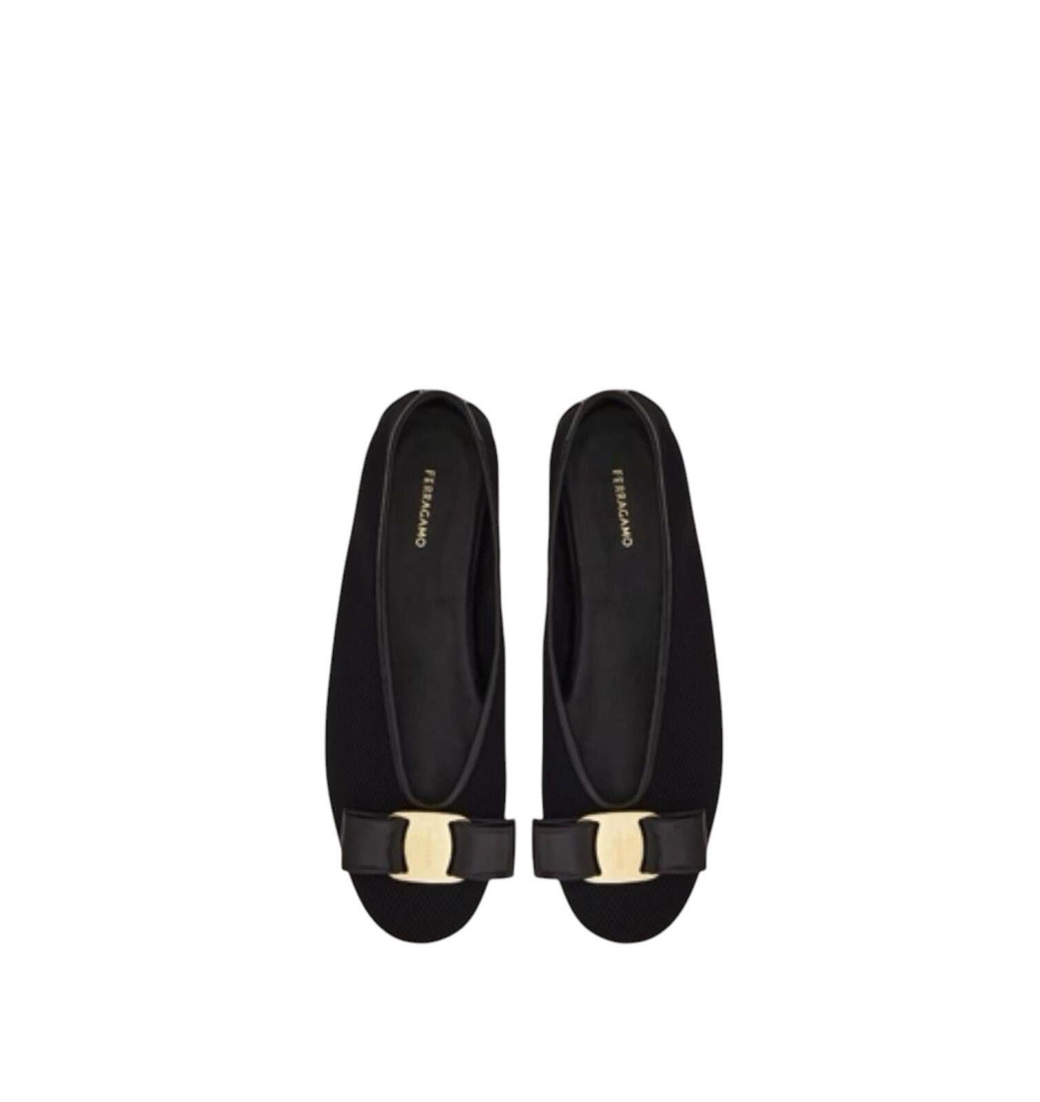 Salvatore Ferragamo Ferragamo Vara Bow Ballet Flat Size ONE SIZE - 3 Thumbnail