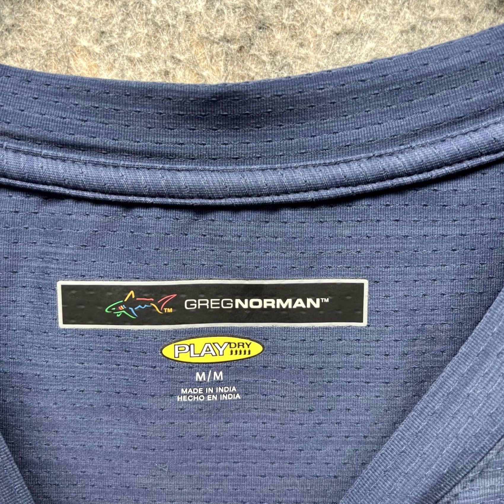 Vintage Greg Norman Sweatshirt Men Medium Blue Pullover Crewneck PlayDry Long Sleeve Size US M / EU 48-50 / 2 - 6 Thumbnail