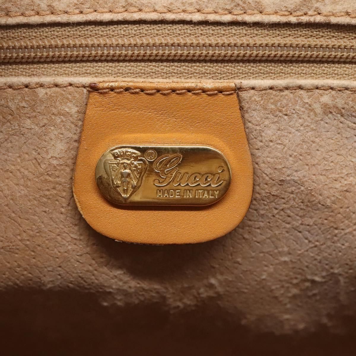 Gucci GUCCI Micro GG Supreme Hand Bag Pvc Beige Gold 000 39 000 39 Size ONE SIZE - 16 Thumbnail
