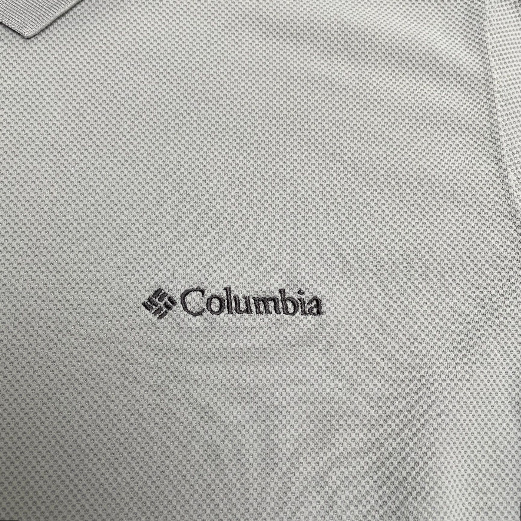 Vintage Columbia Polo Shirt Mens Large Gray Short Sleeve Omni-Shade Perfect Cast PFG Size US L / EU 52-54 / 3 - 6 Thumbnail
