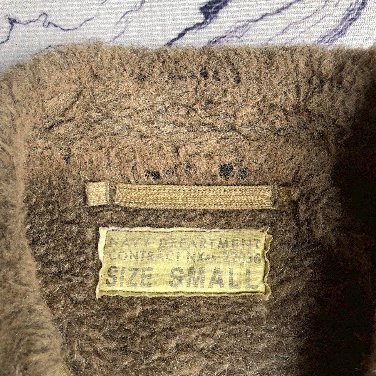 Buzz Rickson's Vintage Buzz Rickson’s USN N1 Deck Jacket Alpaca Lined Size US S / EU 44-46 / 1 - 13 Thumbnail