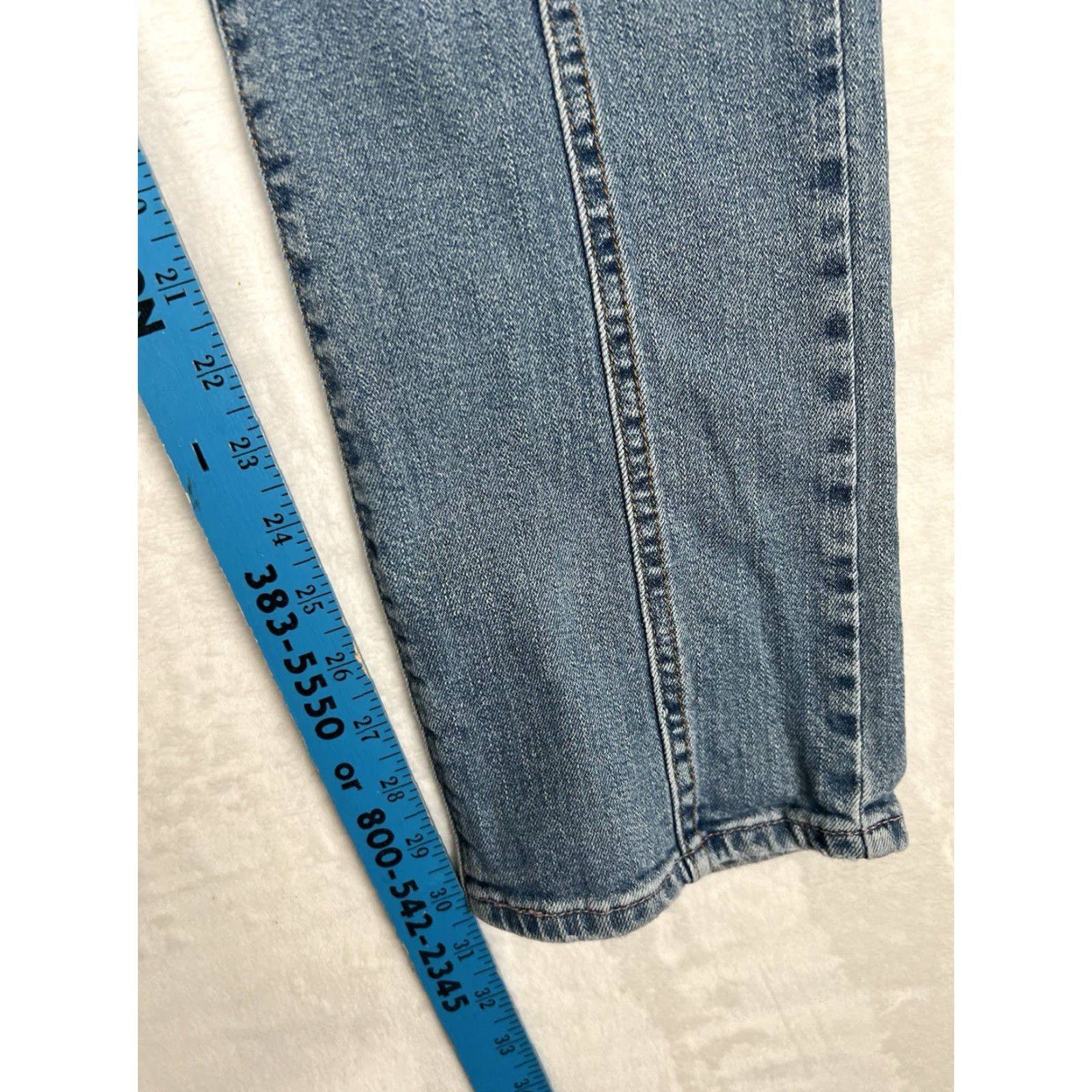 Levi's VINTAGE Levi’s Jeans Denim Blue Women 13 JR Bootcut 34W 30L Juniors Size 34" / US 12 / IT 48 - 4 Thumbnail